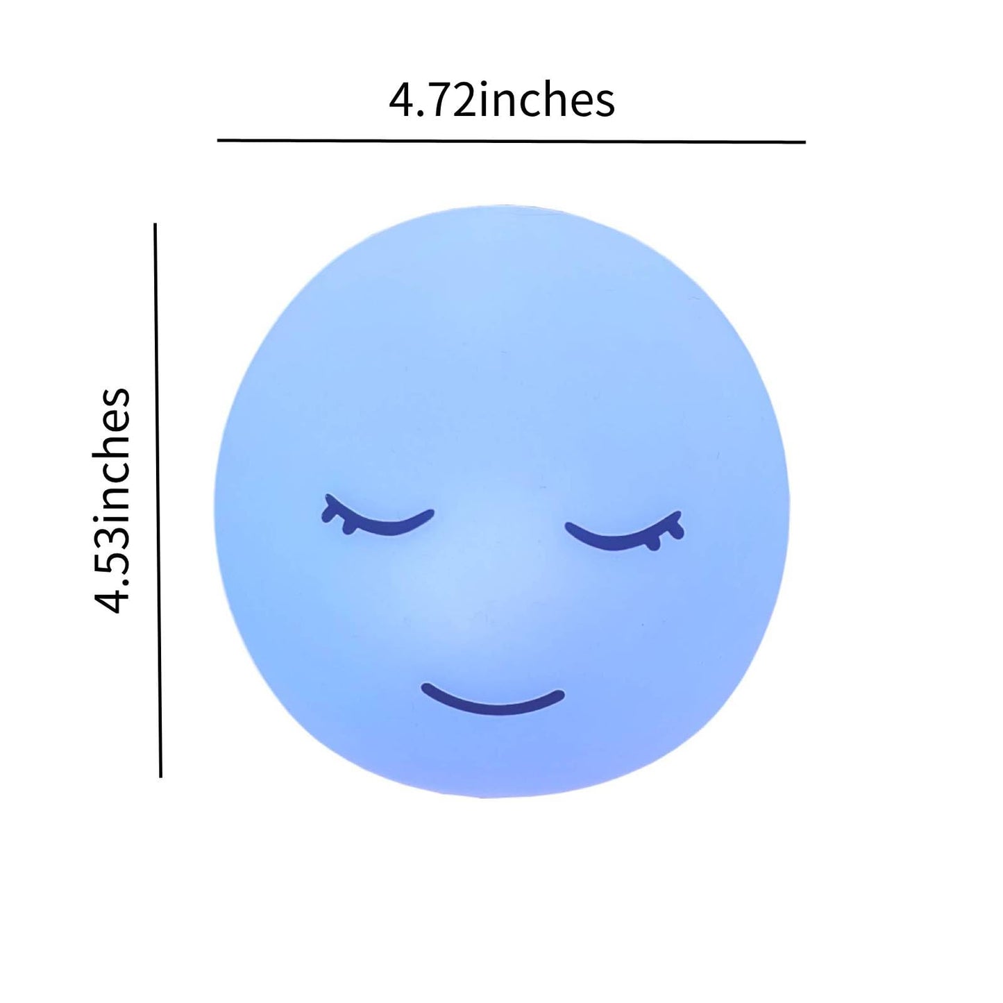 Breathing Lamp Guided Visual Meditation Tool for Mindfulness,Anxiety Relief&Calm Your Mind for Stress&Visual Relaxation and Restful Sleep,478 Seconds Breathing Rate Change 3 Colors,Gift for Kids