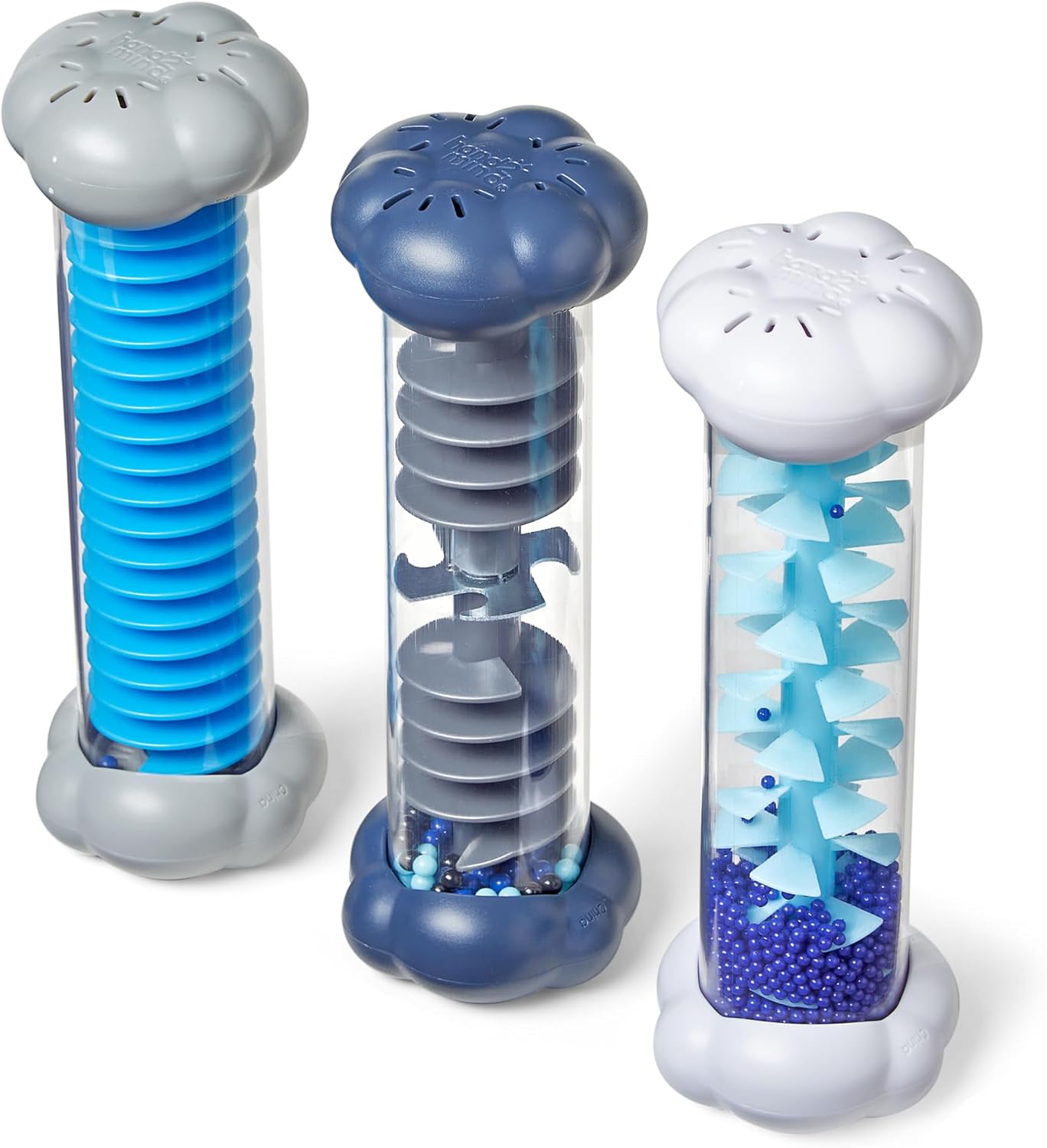 hand2mind Calming Sensory Tubes, Rain Sound Fidget Tubes, Rain Stick Instrument, Toddler Sensory Toys, Calm Down Corner Supplies, Science Classroom Weather Toys, Play Therapy Activities