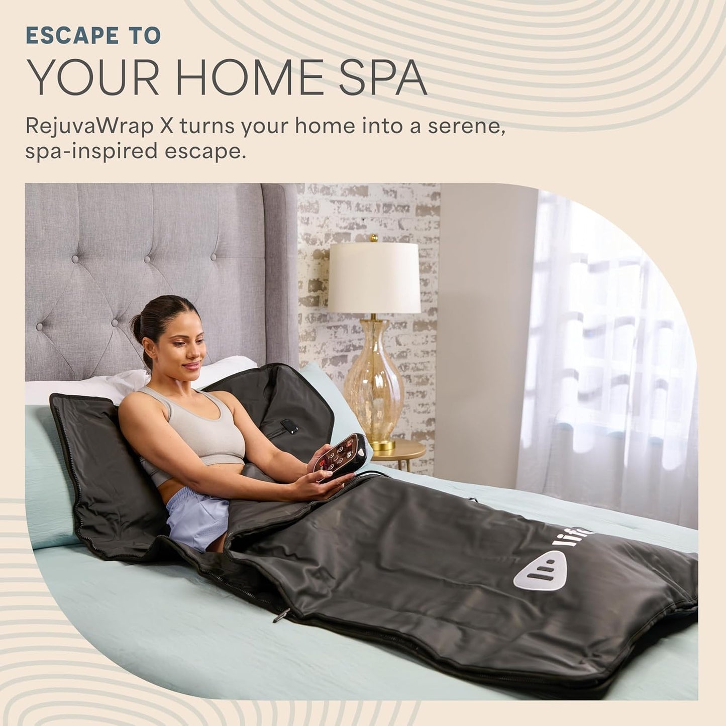 Infrared Sauna Blanket for Relaxation, Recovery & Stress Relief