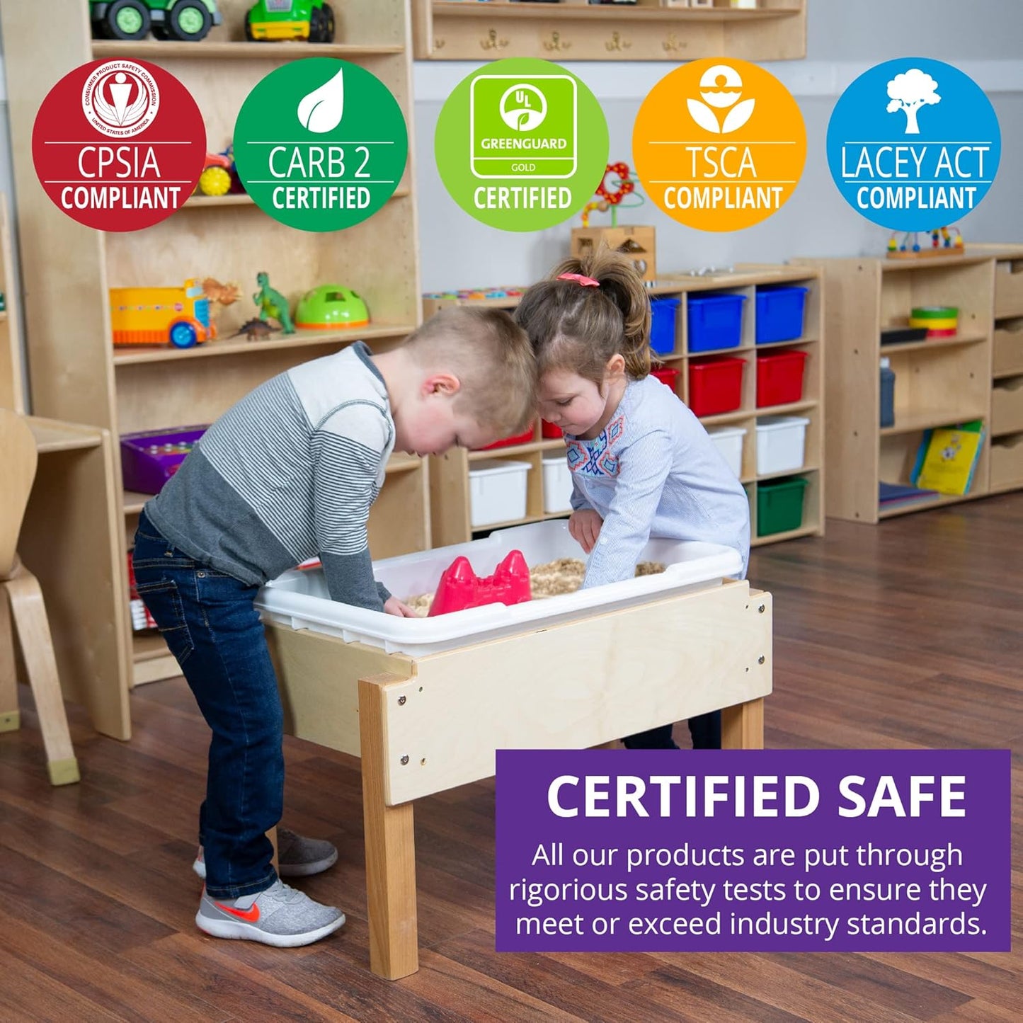 Sensory Play Table for Autism & Hands-On Learning (Sand & Water)