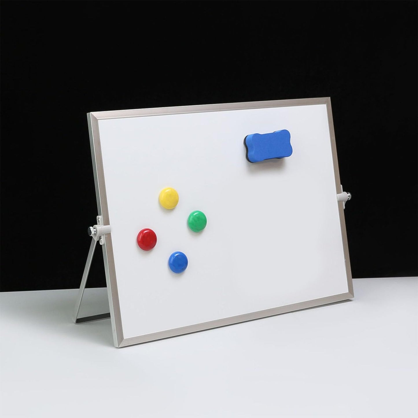 Sideboard 40x30cm Rotating Stand and Marker Writing Board for Home Classroom