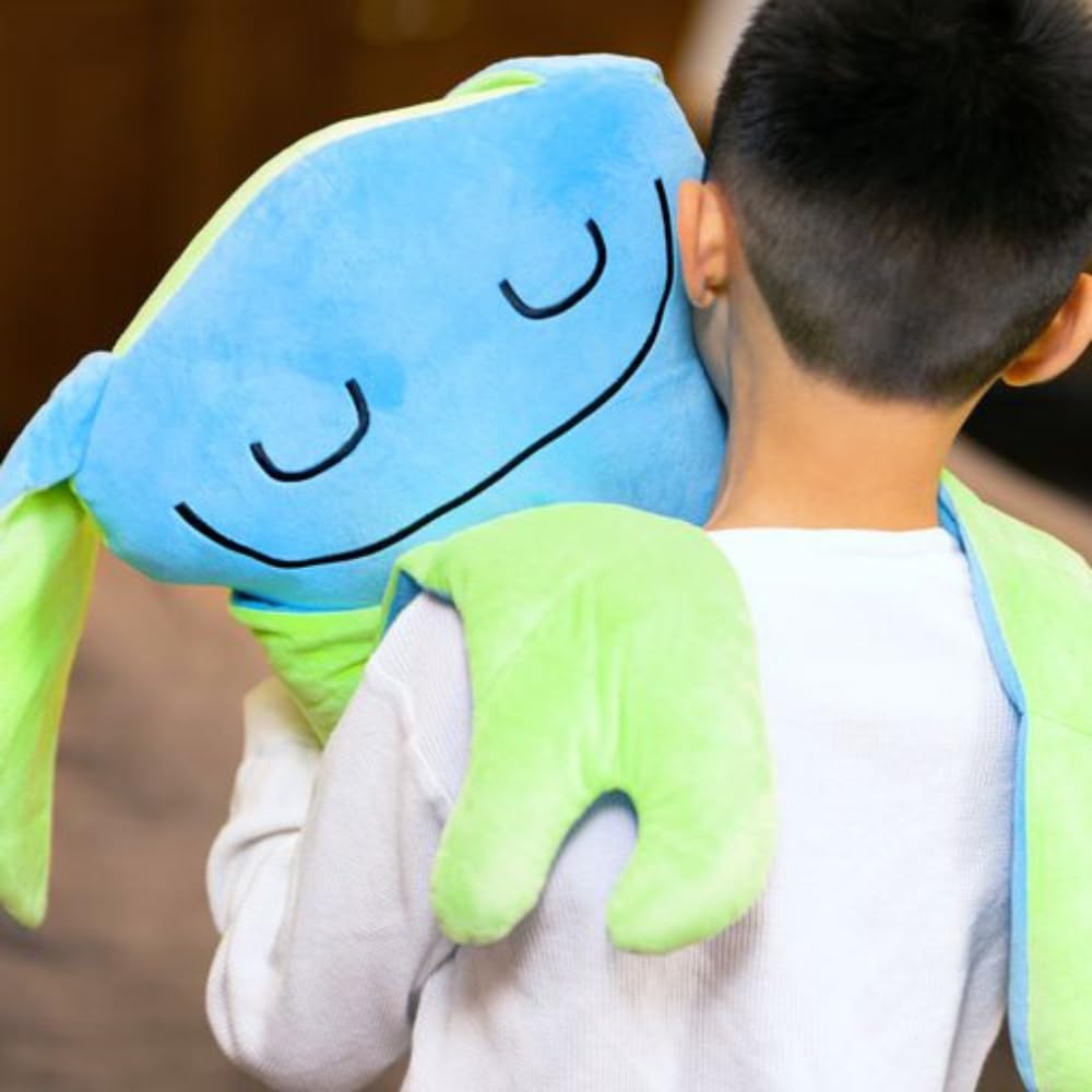 Bumpas Weighted Plush Toy - Calming Stuffed Animal, Realistic Hug, Machine Washable - Ages 3+