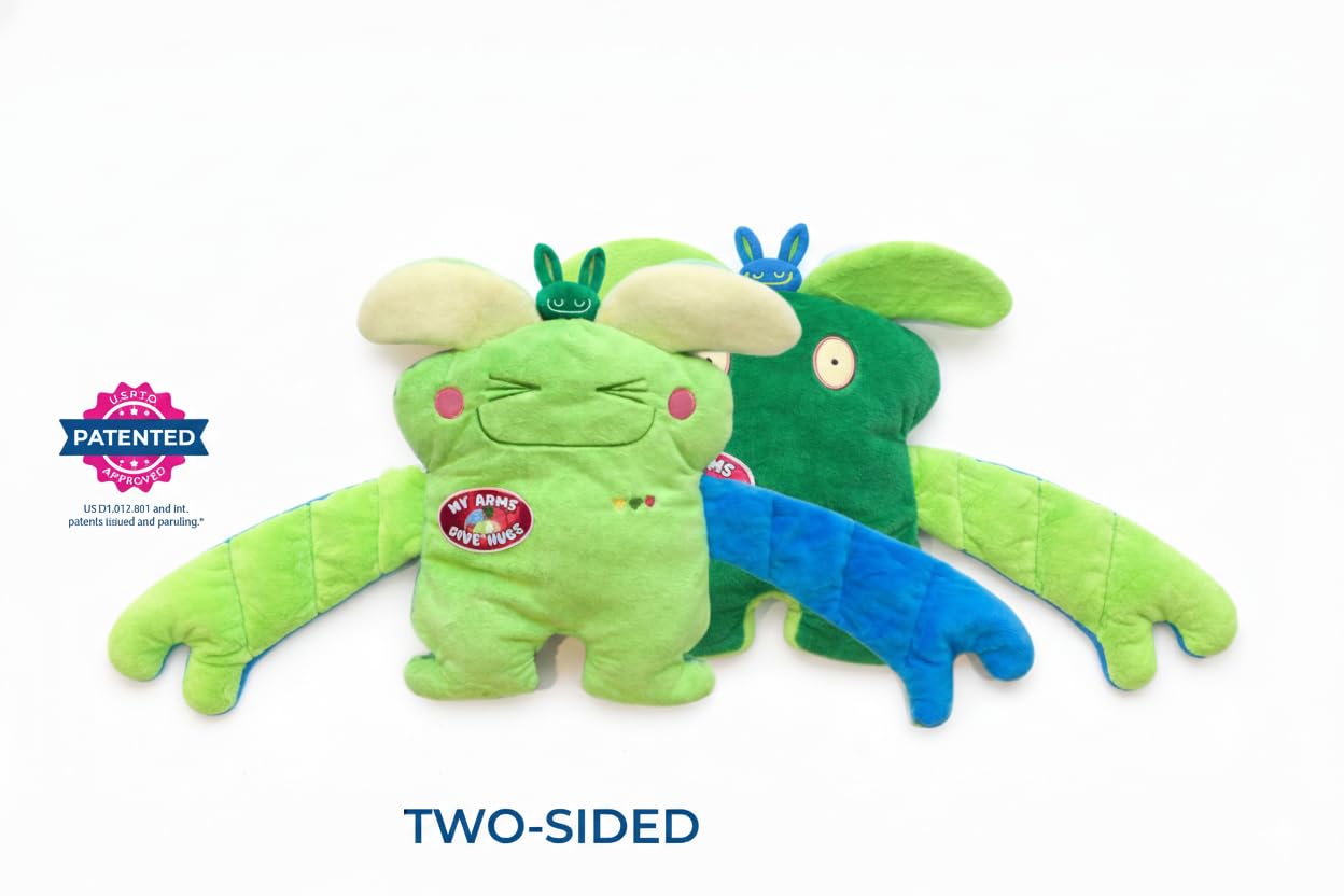 Bumpas Weighted Plush Toy - Calming Stuffed Animal, Realistic Hug, Machine Washable - Ages 3+