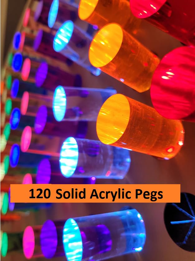 LED Sensory Pegboard for Autism & Interactive Focus Play