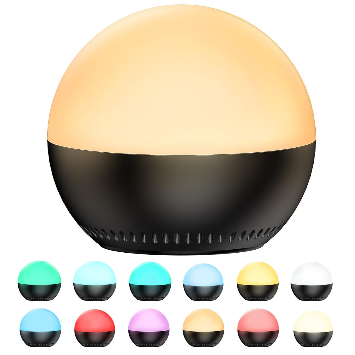 Portable Sound Machine Mini White Noise Machine Baby Shushing Brown Noise Machine with 30 Soothing Sounds for Kids Adults Dogs Auto-Off Timer 32 Volume Levels Sleep Machine for Home Office Privacy