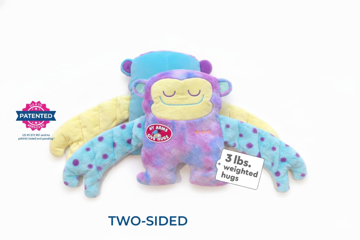 Bumpas Weighted Plush Toy - Calming Stuffed Animal, Realistic Hug, Machine Washable - Ages 3+
