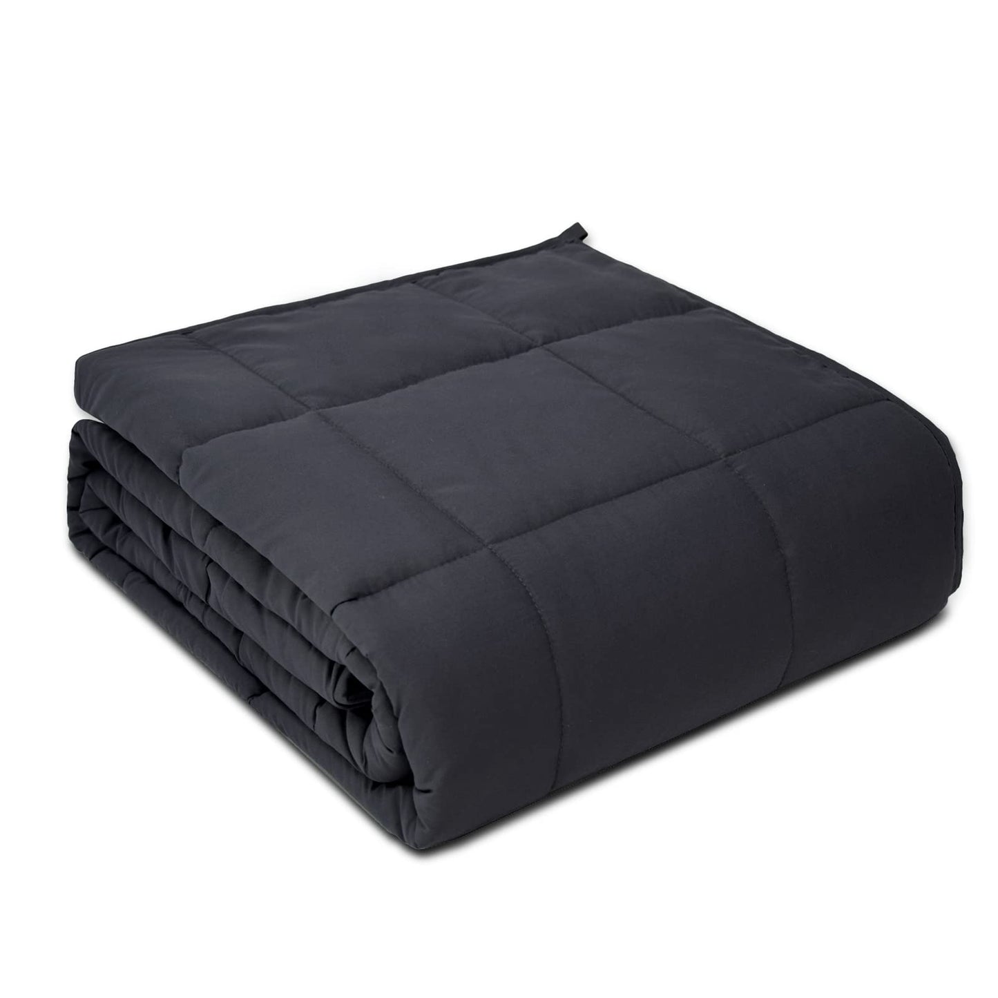 Weighted Blanket 7lbs Twin Size Dark Grey 41"x60" Weighted Blankets Heavy Blanket are Comfortable and Cozy