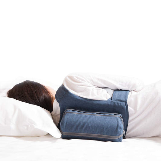 Side-Sleeping Backpack, Sleep Position Trainer, alleviates snoring Caused by Throat Issues (Large 1 Pack)