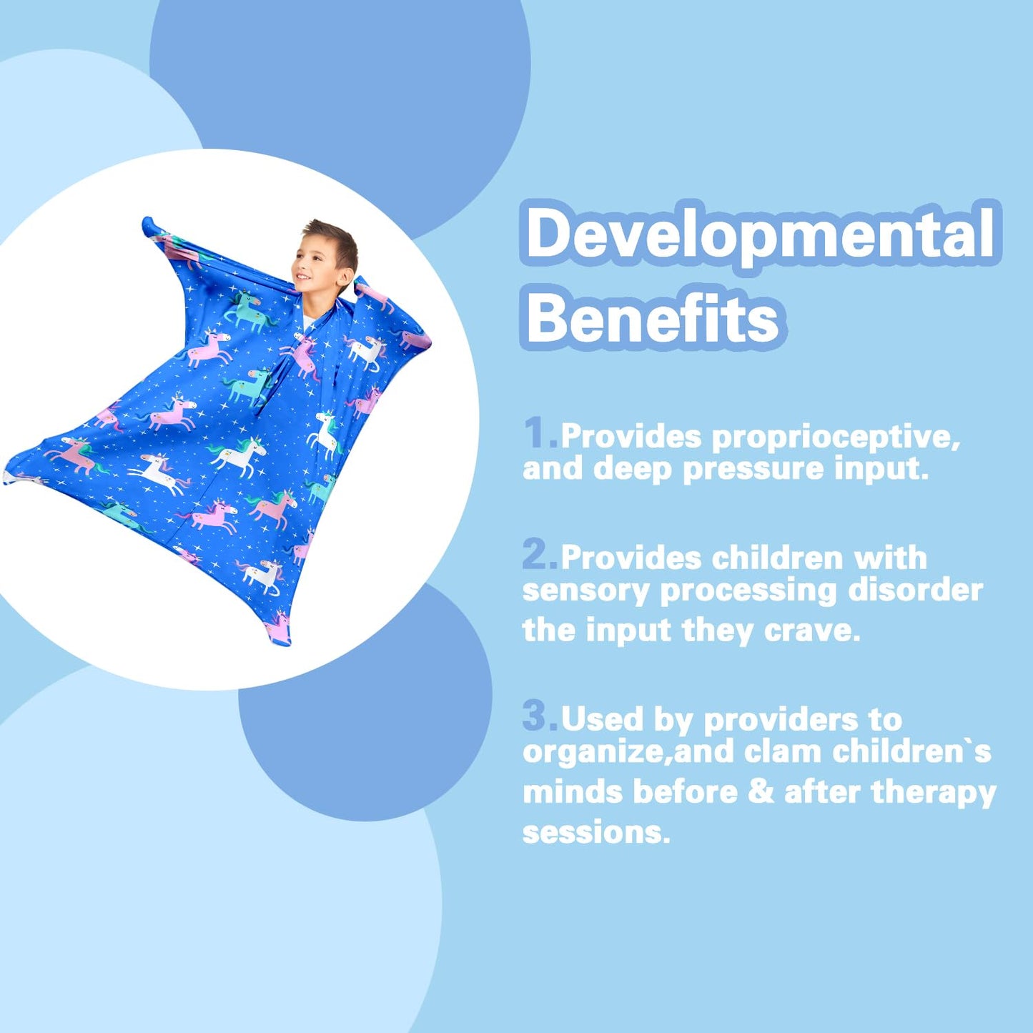 Cute Tiger Autism Movement Stretchy Sensory Body Socks - ADHD and Improve Sensory Processing Sox - Help Children with Autism (Medium)