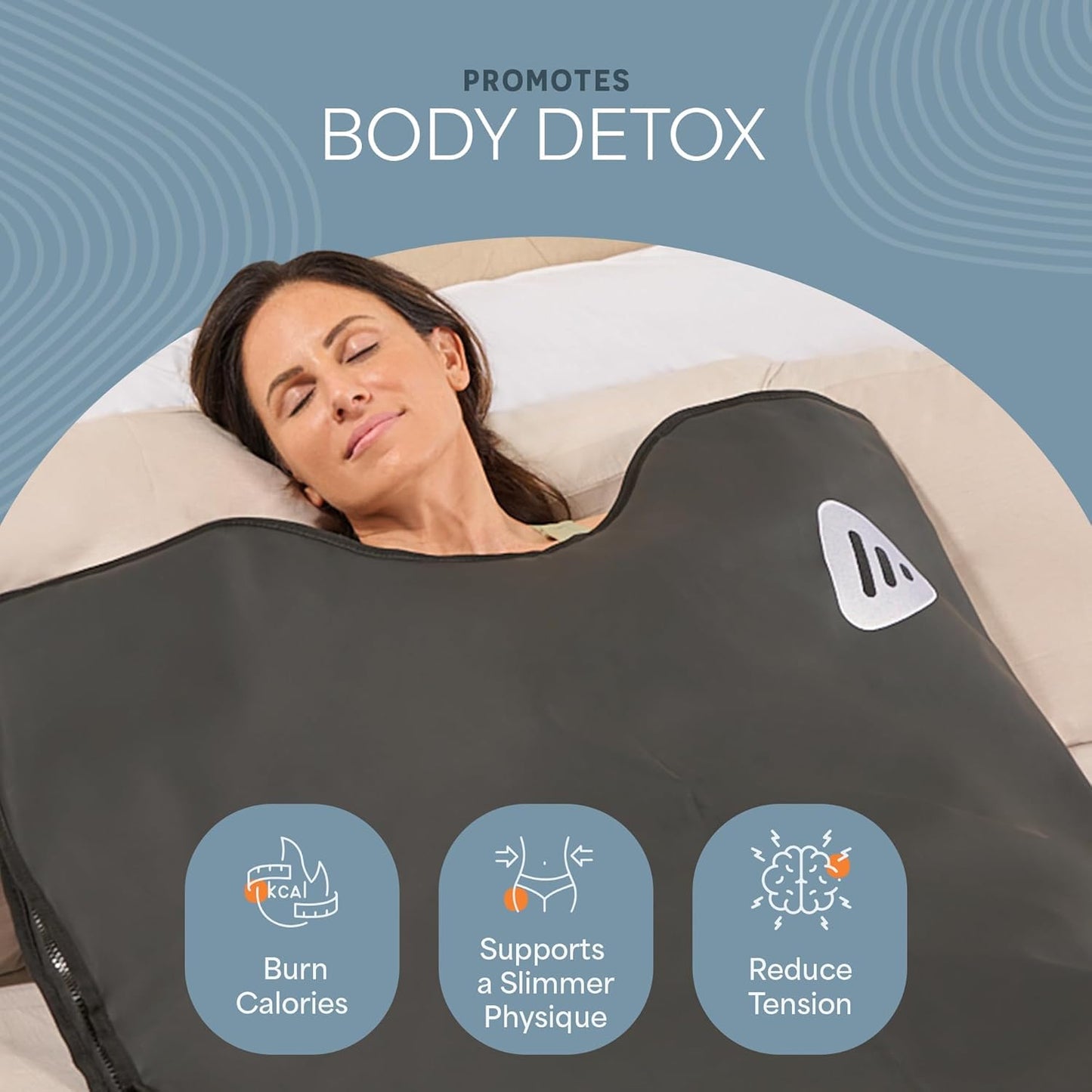 Infrared Sauna Blanket for Relaxation, Recovery & Stress Relief