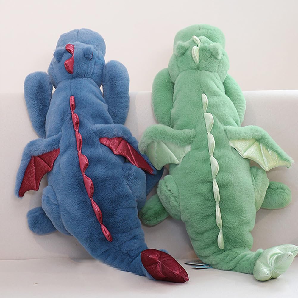 Weighted Dragon Stuffed Animal 43.3" 6.1Lbs, Large Black Weighted Plush Dragon Toy for Kids and Adults(2025 Weighted Version)