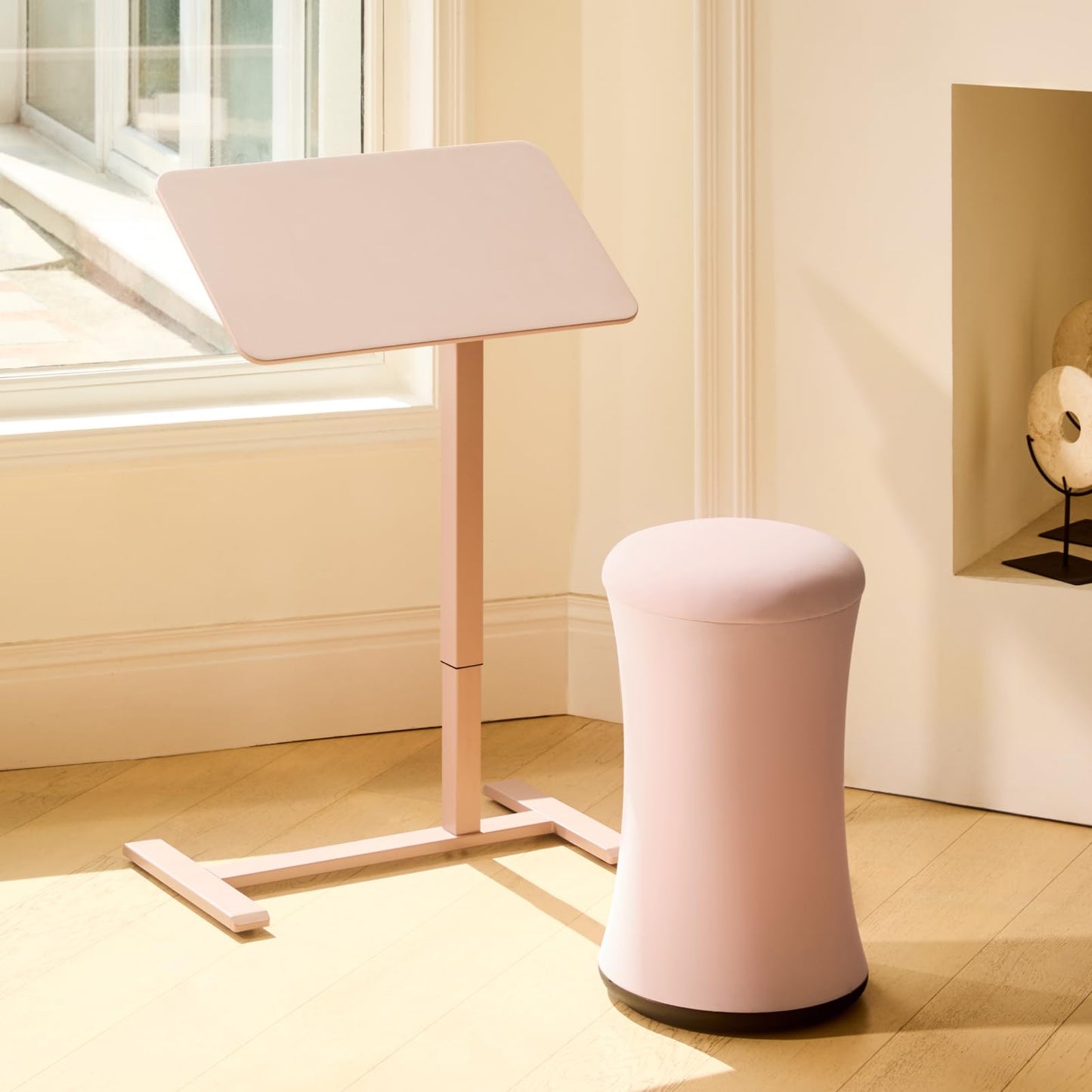 TopJob Boba Chair Stylish Ergonomic Active Wobble Stool, ADHD Chair, Improves Posture and Focus, Ergonomic with Height Adjustable Stool for Adults Children for Home Office