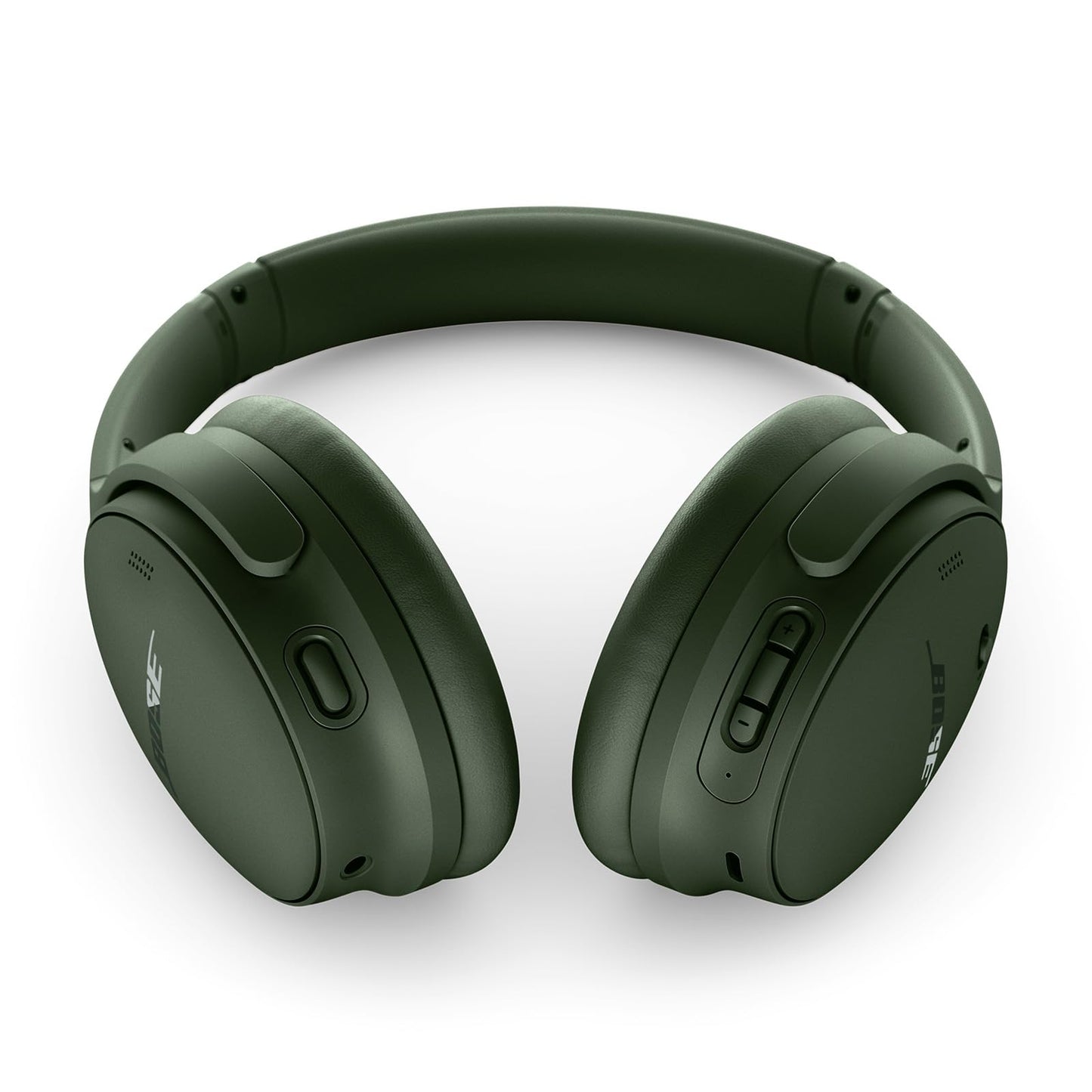 Bose QuietComfort Headphones - Wireless Bluetooth Headphones, Active Over Ear Noise Cancelling and Mic, USB-C Charging, Deep Bass, Up to 24 Hours of Playtime, White Smoke