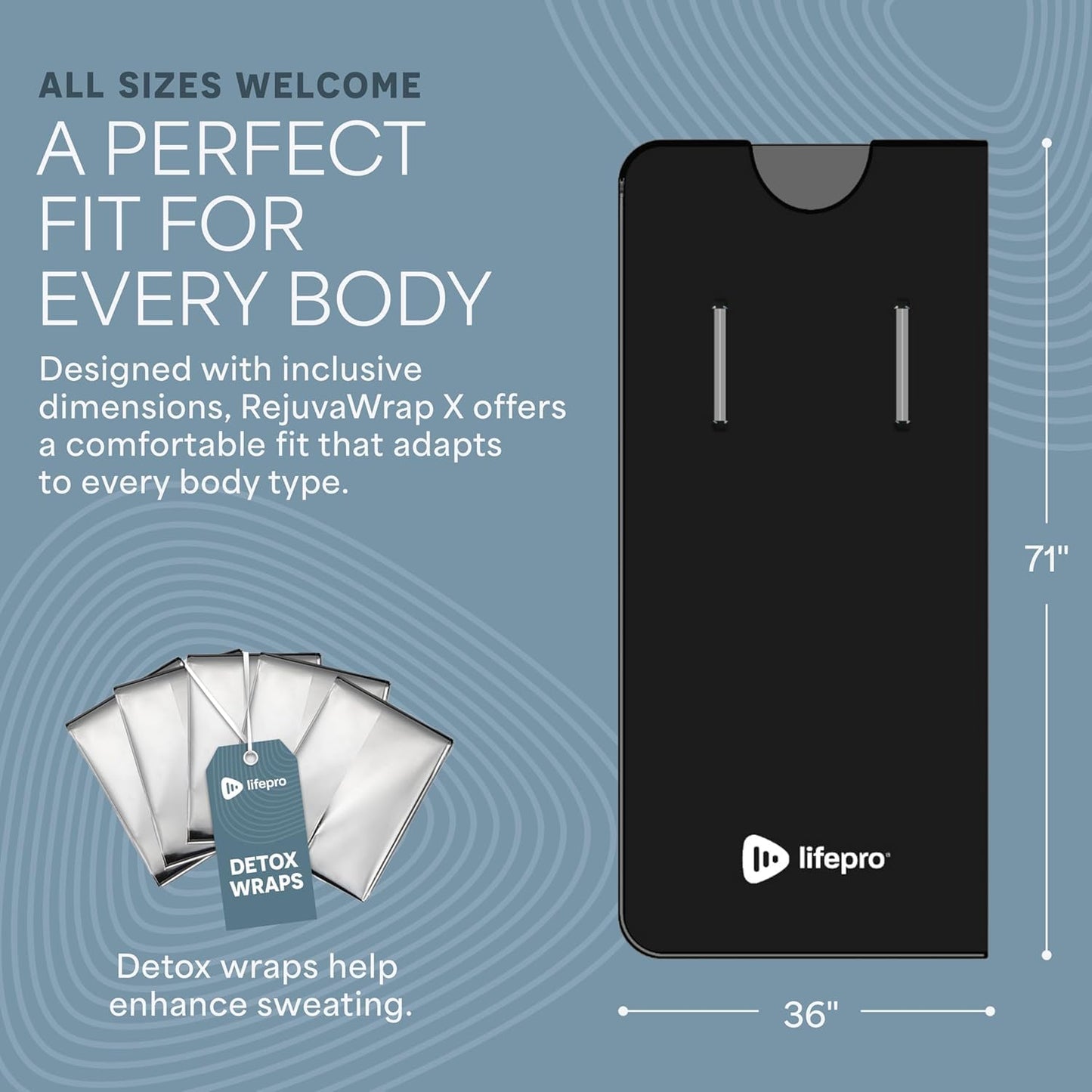Infrared Sauna Blanket for Relaxation, Recovery & Stress Relief