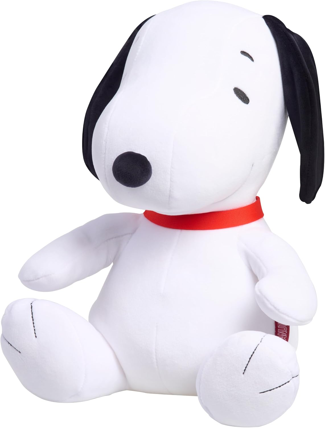 Peanuts Large 2 lb Weighted Plush Snoopy, 12-inch Stuffed Animal, Kids Toys for Ages 3 Up by Just Play