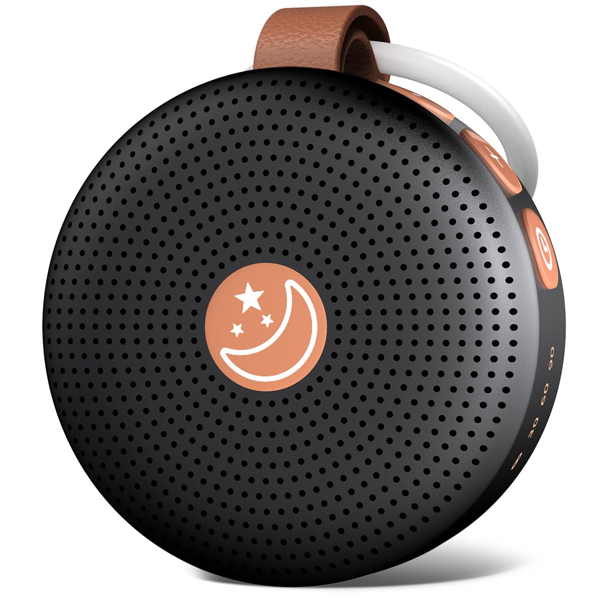 Portable Sound Machine Mini White Noise Machine Baby Shushing Brown Noise Machine with 30 Soothing Sounds for Kids Adults Dogs Auto-Off Timer 32 Volume Levels Sleep Machine for Home Office Privacy