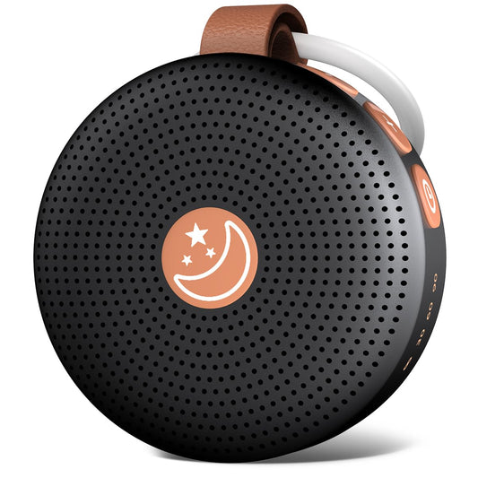 Portable Sound Machine Mini White Noise Machine Baby Shushing Brown Noise Machine with 30 Soothing Sounds for Kids Adults Dogs Auto-Off Timer 32 Volume Levels Sleep Machine for Home Office Privacy
