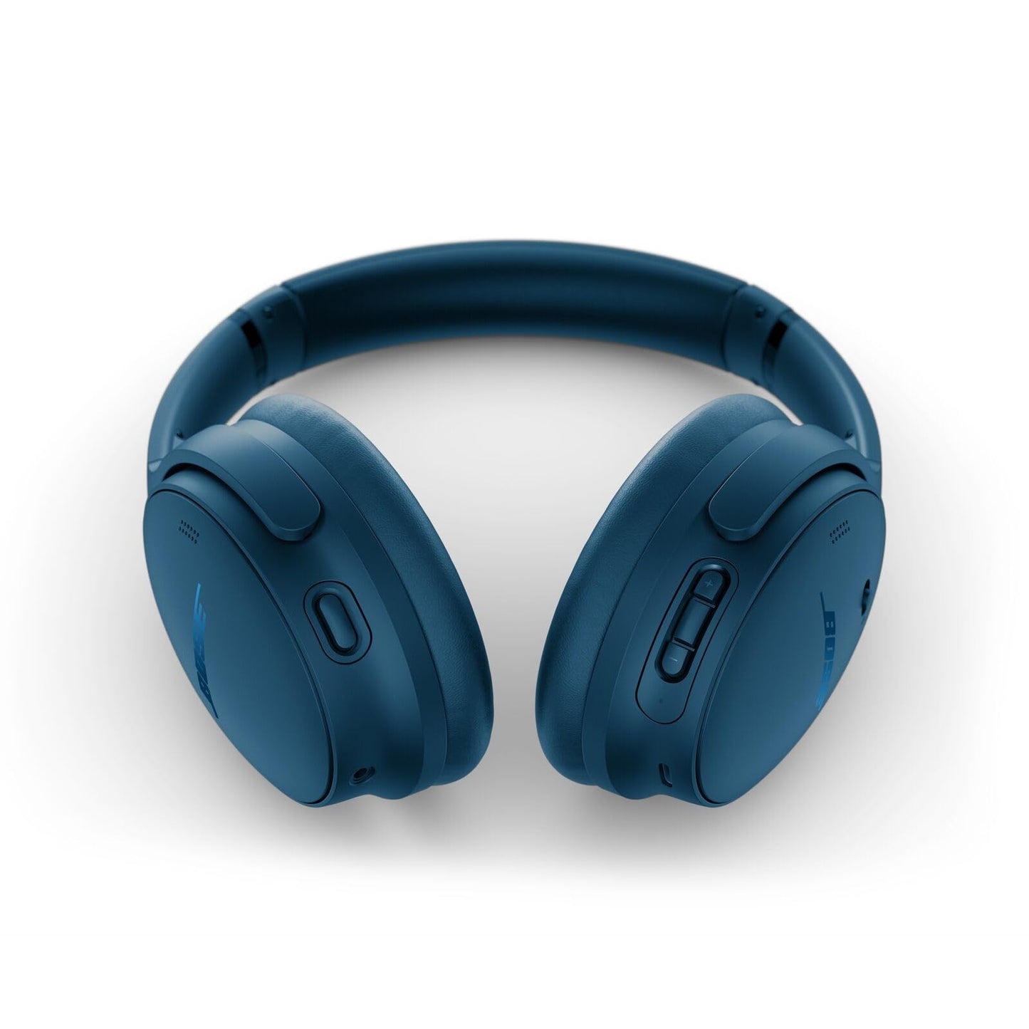 Bose QuietComfort Headphones - Wireless Bluetooth Headphones, Active Over Ear Noise Cancelling and Mic, USB-C Charging, Deep Bass, Up to 24 Hours of Playtime, White Smoke