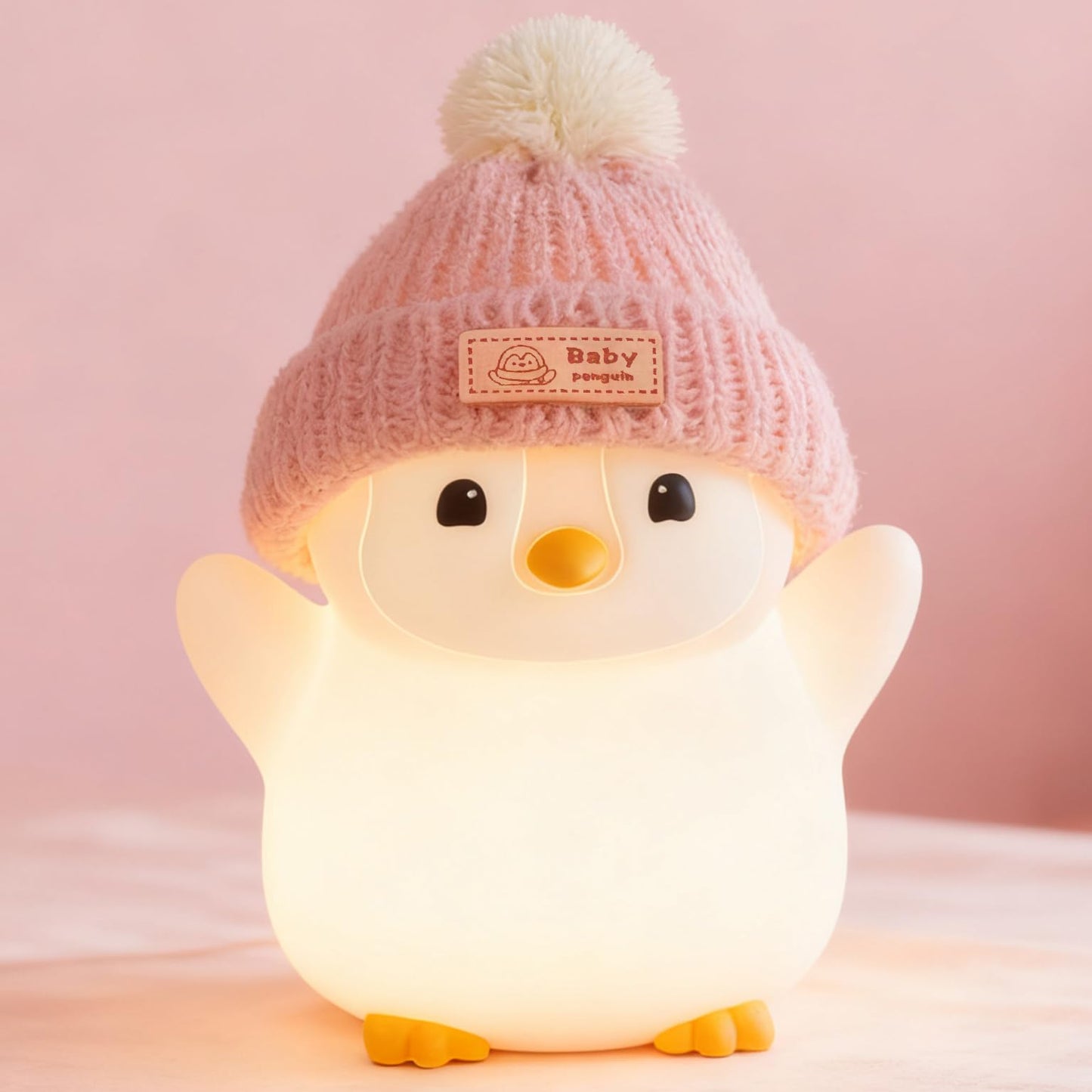 FAMIDUO Capybara Night Light for Kids,Safe Squishy Silicone Nursery Light with Timer,Dimmable & Rechargeable Touch Bedside Lamp, Cute Capybara Gifts for Boys Girls Toddlers, Baby & Kids Room Decor