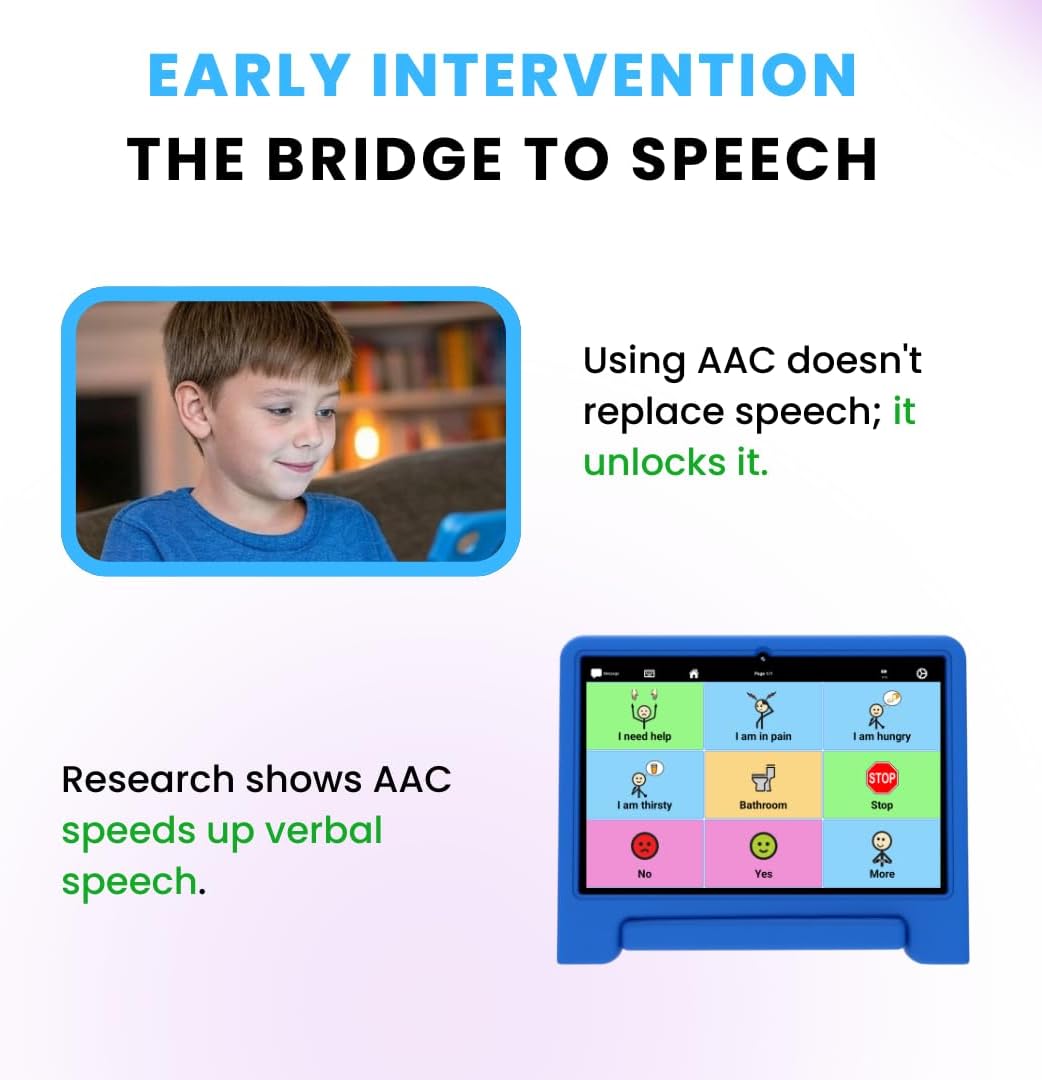 AAC Communication Device for Autism & Nonverbal Speech Support