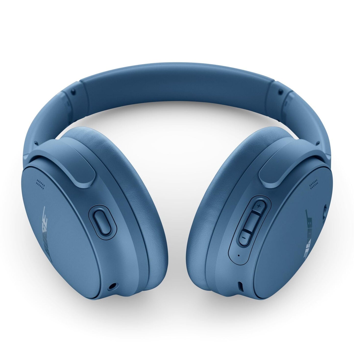 Bose QuietComfort Headphones - Wireless Bluetooth Headphones, Active Over Ear Noise Cancelling and Mic, USB-C Charging, Deep Bass, Up to 24 Hours of Playtime, White Smoke