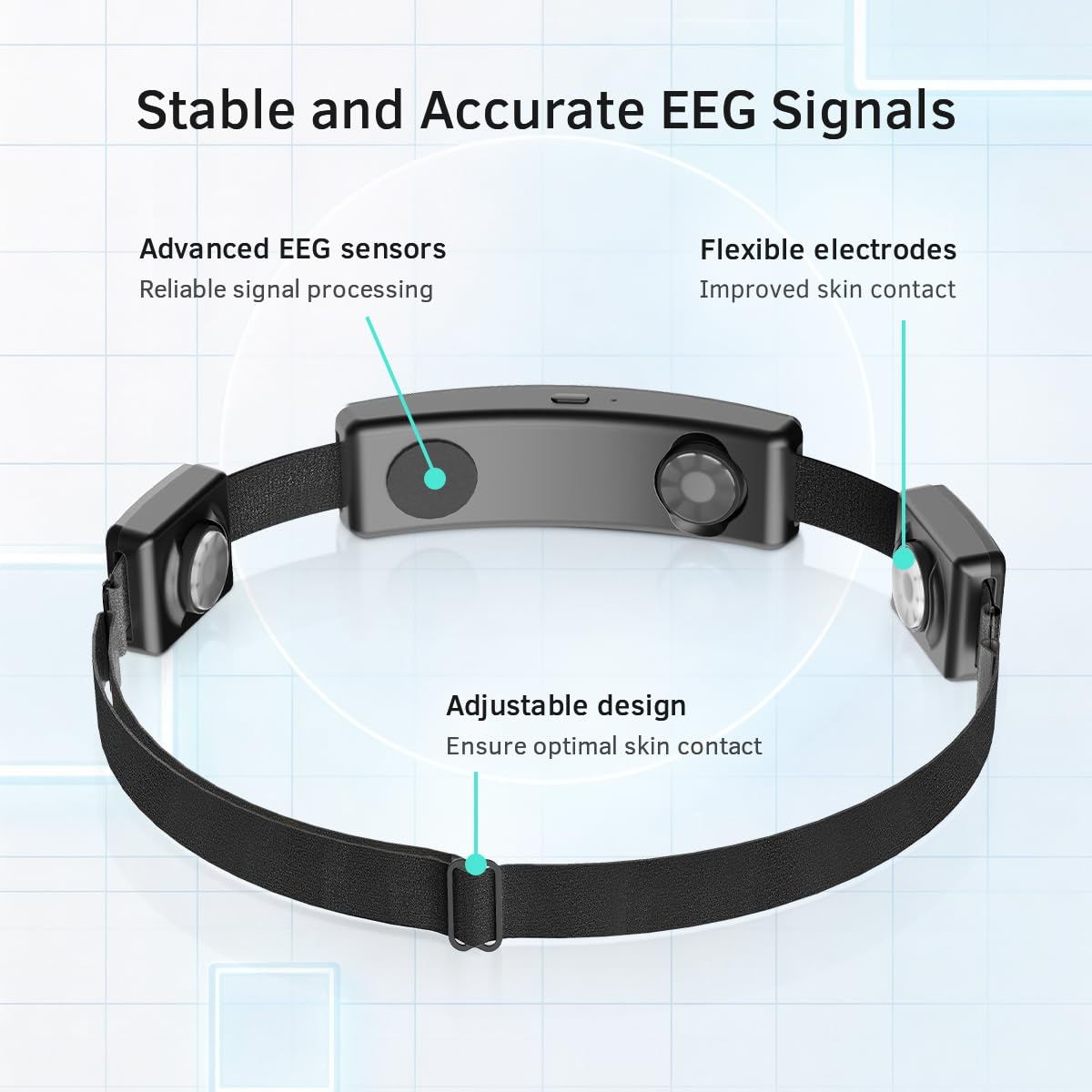Neurofeedback Headband for Focus, Calm & Brain Training