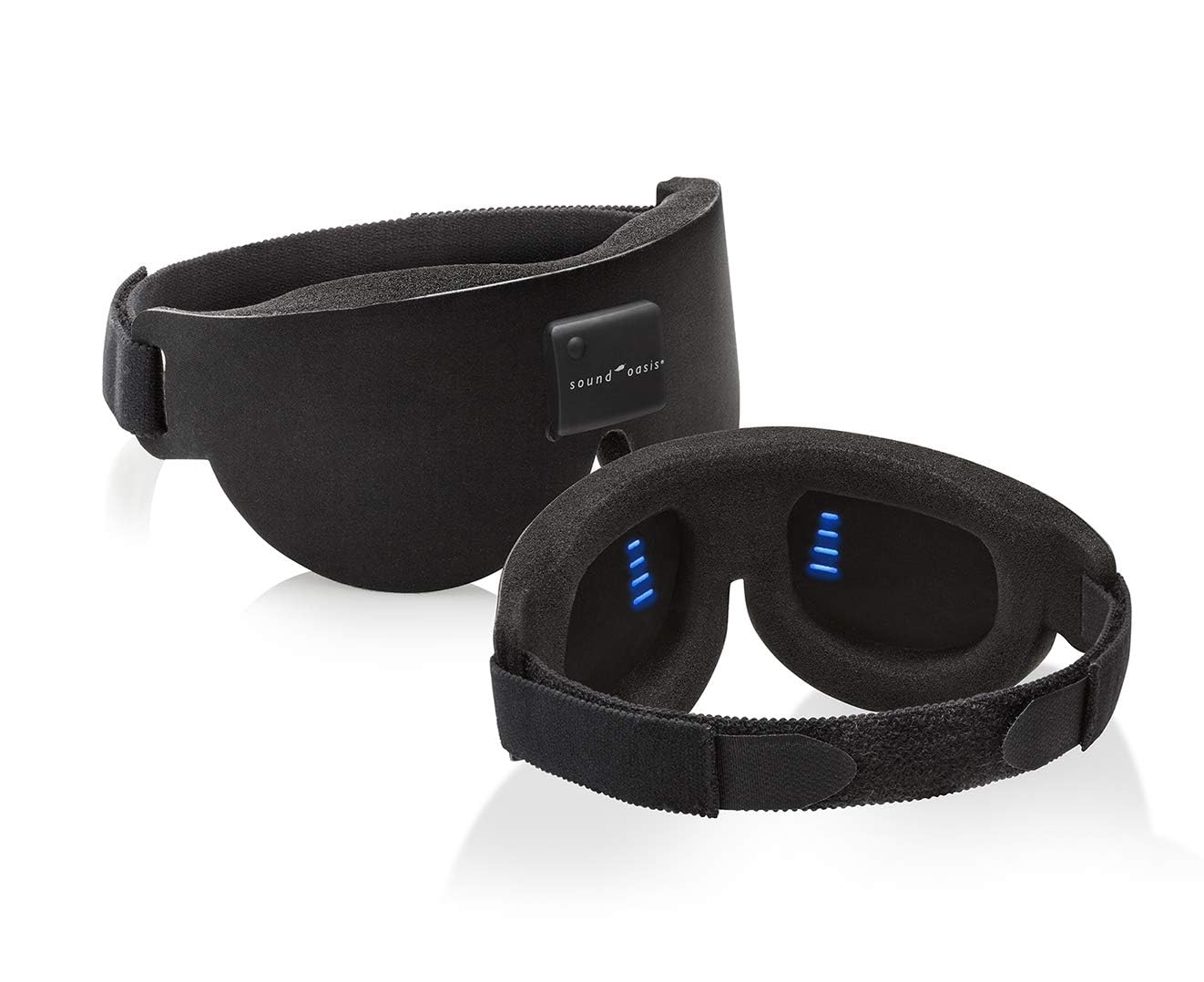 Advanced Glo to Sleep Eye Mask, Nighttime Adult Sleep Aid for Men & Women, Deep REM Sleep, Relaxation, Red & Blue Lighting, Patented Sleep Enhancement Technology Helps You Fall Asleep Quickly.