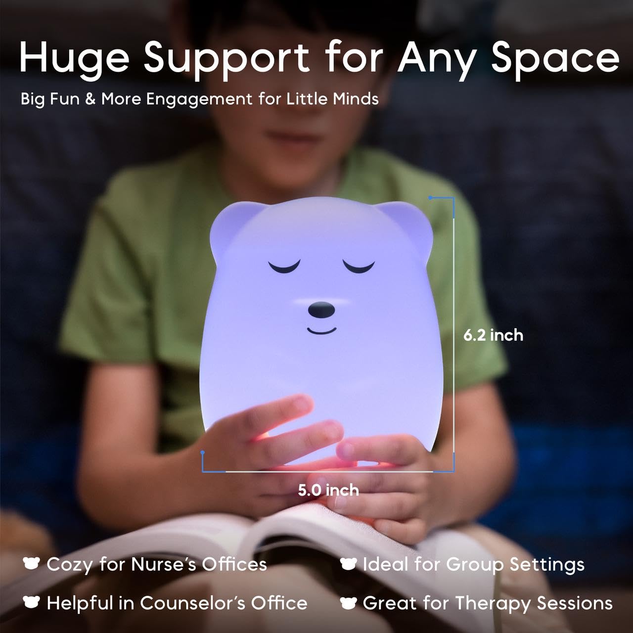 Breathing Pal Plus 'Kyle' - Mindfulness Breathing Light, Guided Visual Meditation Breathing Light, Anxiety Relief Items for Calm Down Corner/Meditation/Sleep Aid for Adult&Kid