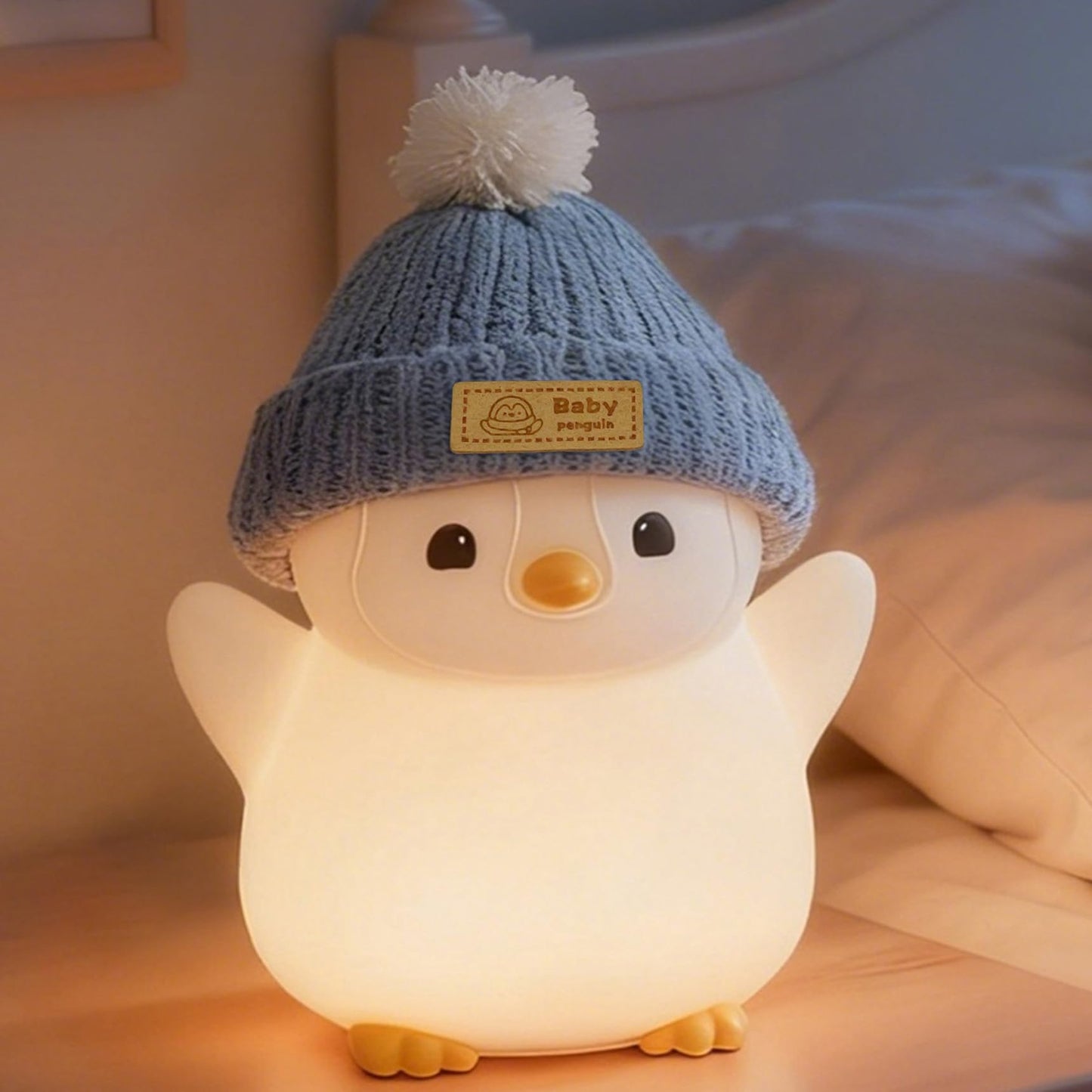FAMIDUO Capybara Night Light for Kids,Safe Squishy Silicone Nursery Light with Timer,Dimmable & Rechargeable Touch Bedside Lamp, Cute Capybara Gifts for Boys Girls Toddlers, Baby & Kids Room Decor