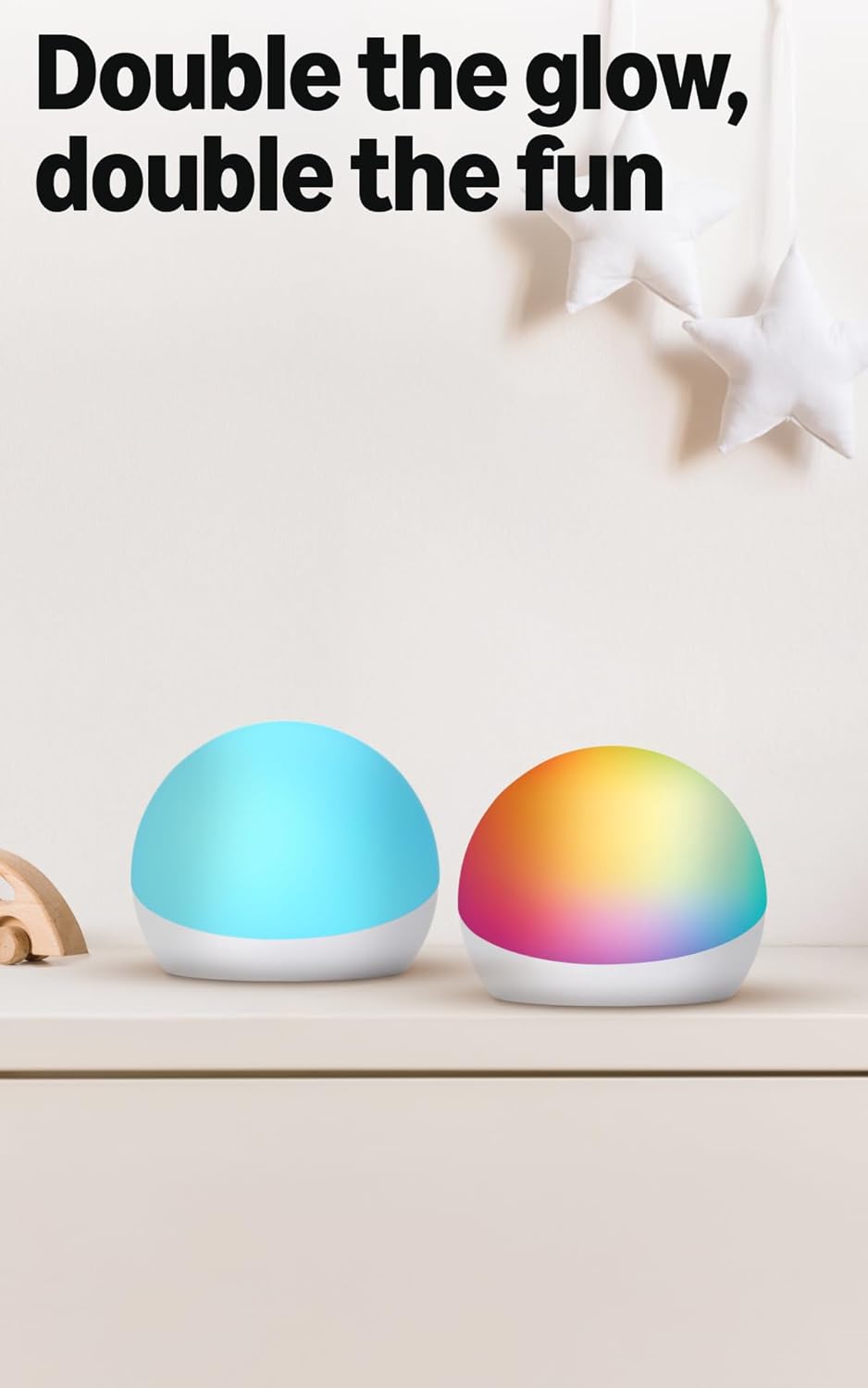 Amazon Echo Glow (newest model), Night light for kids, Works with Alexa