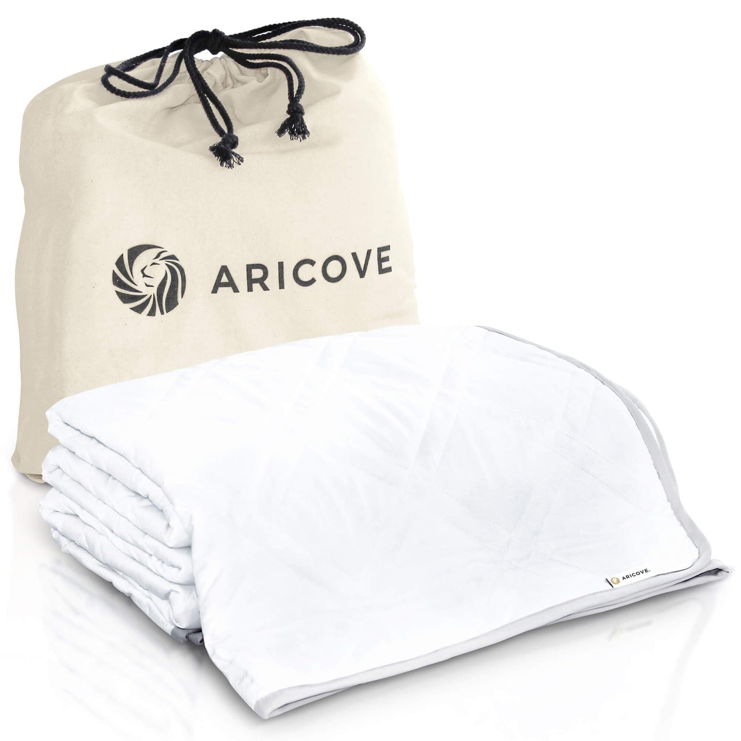 Weighted Blanket for Sensory Calm & Deep Sleep (Cooling Bamboo)
