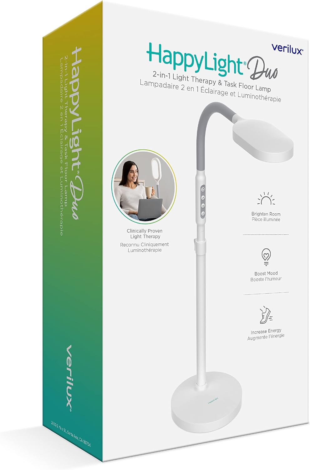 Light Therapy Lamp for Focus, Mood & Sensory Support