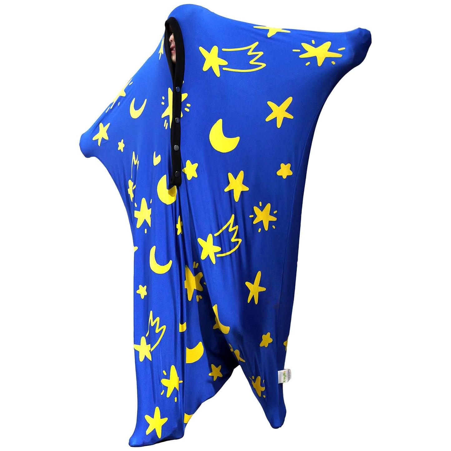 Sensory Body Sock, 47" x 27" Sensory Sack Premium Sensory Sock Glow in The Dark for 6-9 Autistic Children, Good for Height: 41"-51" Medium, Green