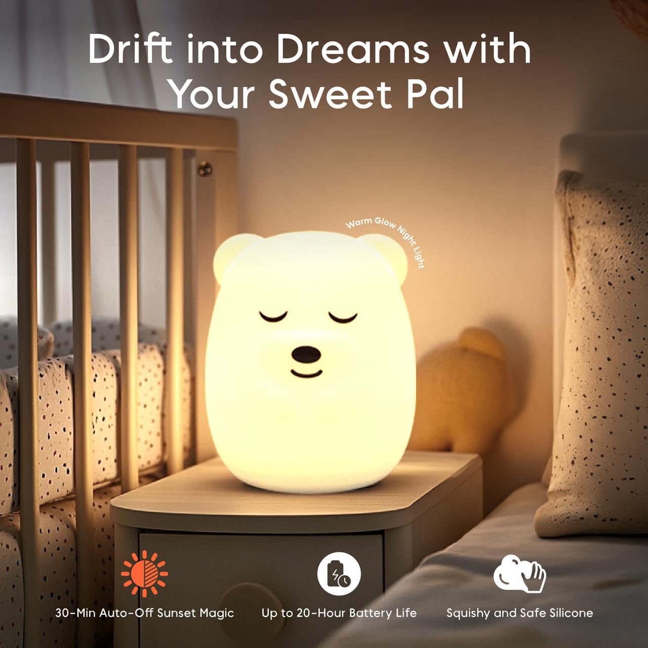 Breathing Pal Plus 'Kyle' - Mindfulness Breathing Light, Guided Visual Meditation Breathing Light, Anxiety Relief Items for Calm Down Corner/Meditation/Sleep Aid for Adult&Kid