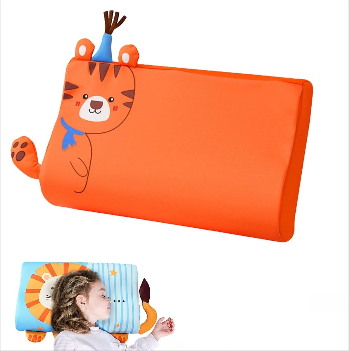 Slumberkiddies Calmly® The Sensory Pillow for Better and Healthier Sleep (Blue Whale, 1PCS-45 * 27 * 6)