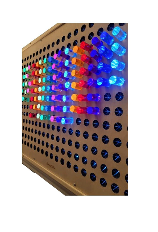 LED Sensory Pegboard for Autism & Interactive Focus Play