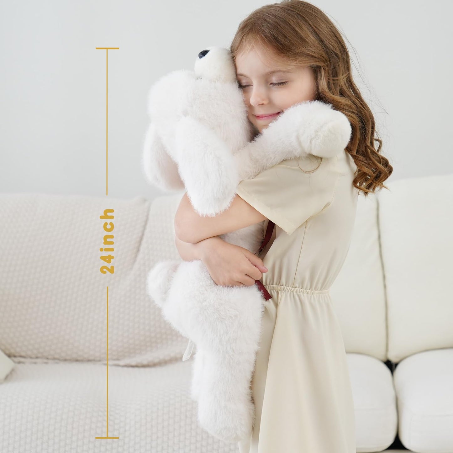 Weighted Sloth Stuffed Animal – 25 Inch, 4 lbs Plush Lying Toy for Kids and Adults – Soft and Cozy Weighted Companion for Bedtime, Gifting, and Everyday Comfort