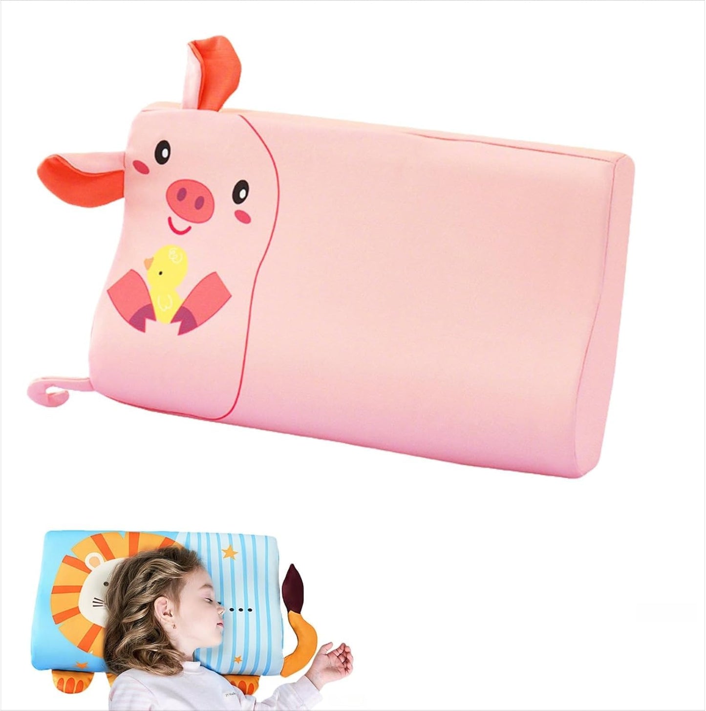Slumberkiddies Calmly® The Sensory Pillow for Better and Healthier Sleep (Blue Whale, 1PCS-45 * 27 * 6)