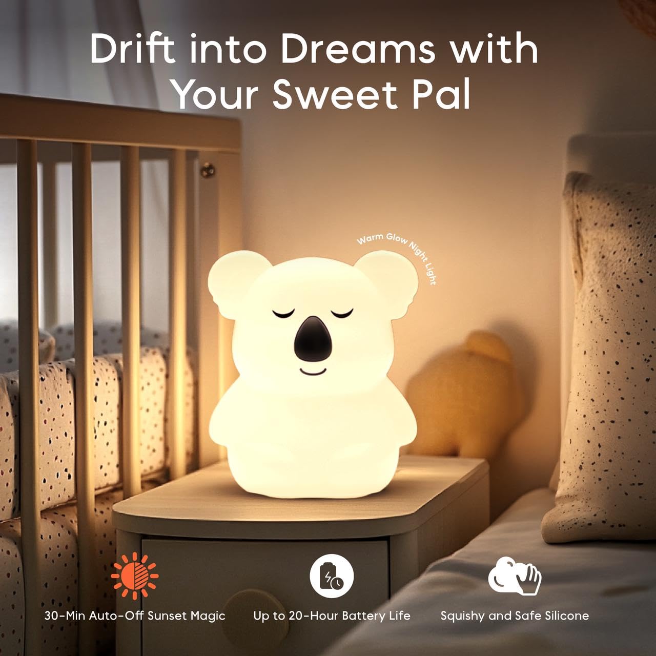 Breathing Pal Plus 'Kyle' - Mindfulness Breathing Light, Guided Visual Meditation Breathing Light, Anxiety Relief Items for Calm Down Corner/Meditation/Sleep Aid for Adult&Kid