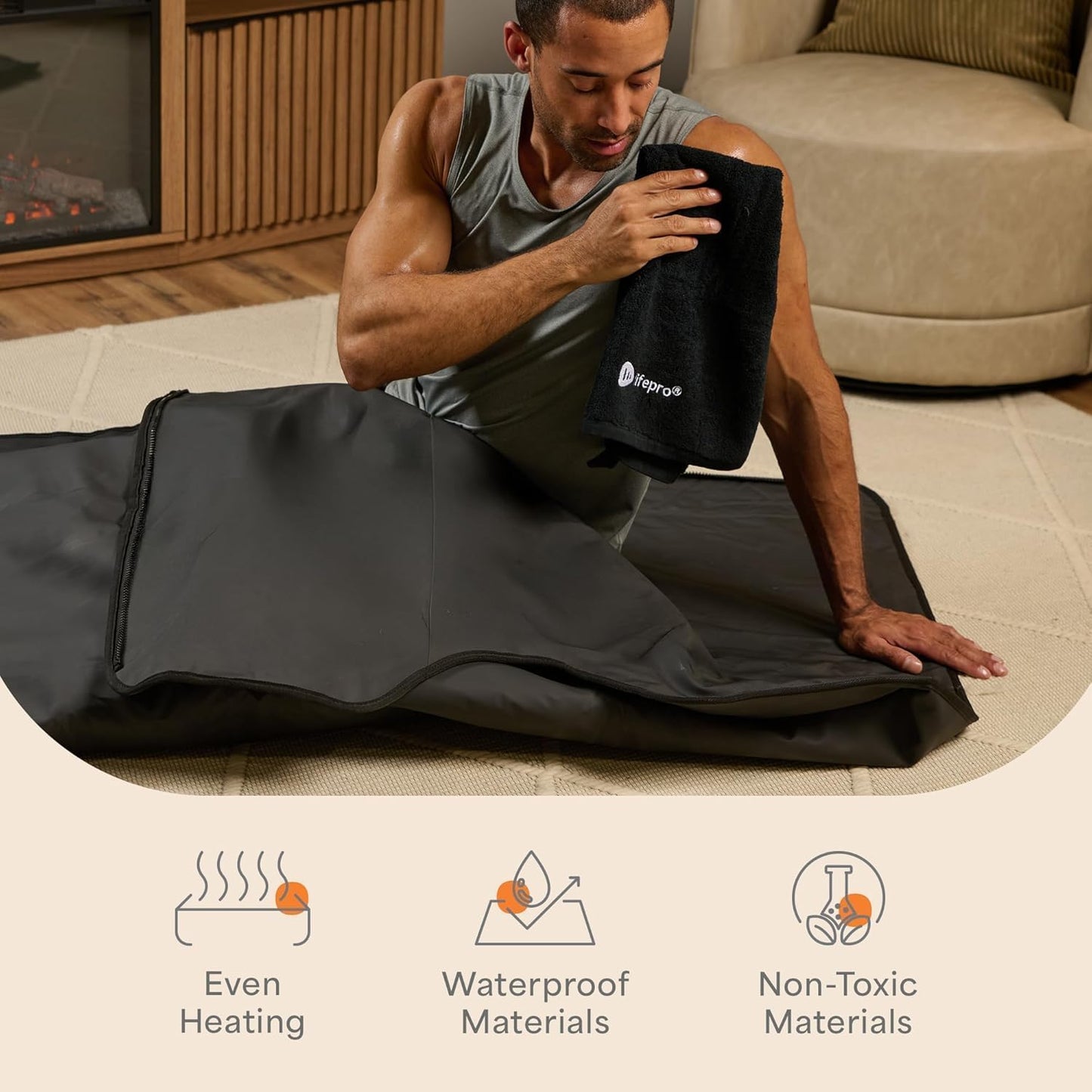 Infrared Sauna Blanket for Relaxation, Recovery & Stress Relief