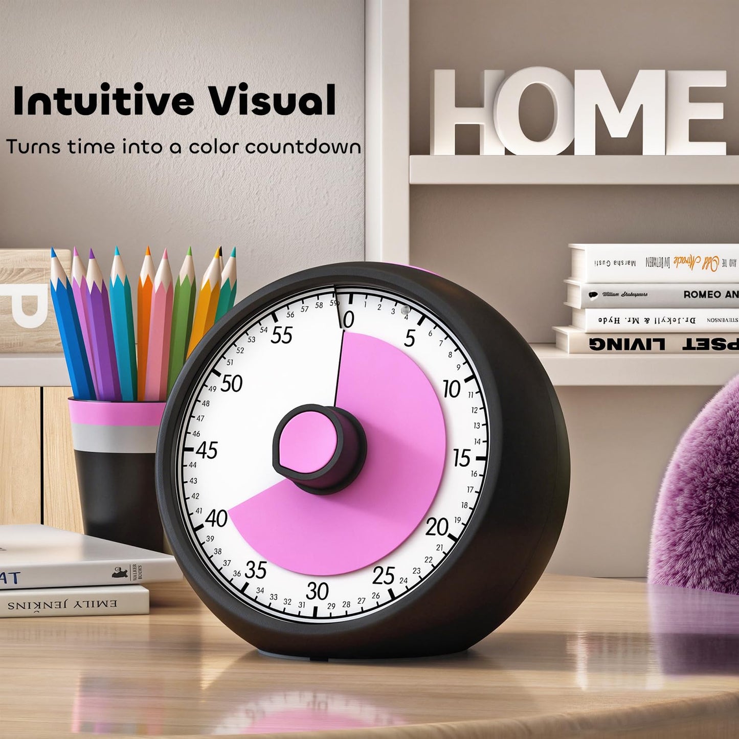 Visual Timer for Autism & ADHD Focus (60-Minute Countdown)