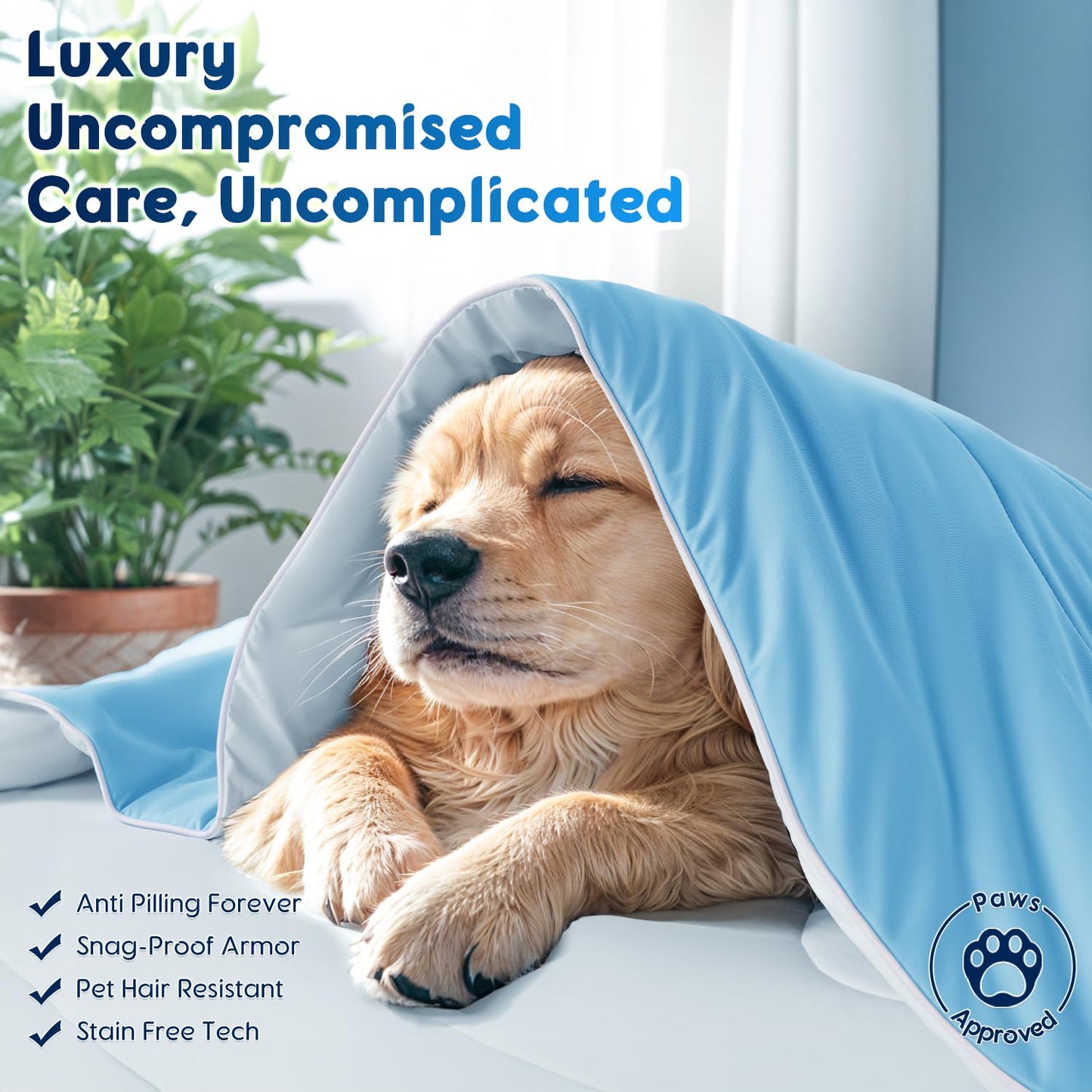Cooling Blanket for Hot Sleepers & Night Sweats – Cooling Comforter, Breathable Lightweight Double-Sided Summer Bedding, Breathable Soft All Season (Lavender, Queen(90"x90"))