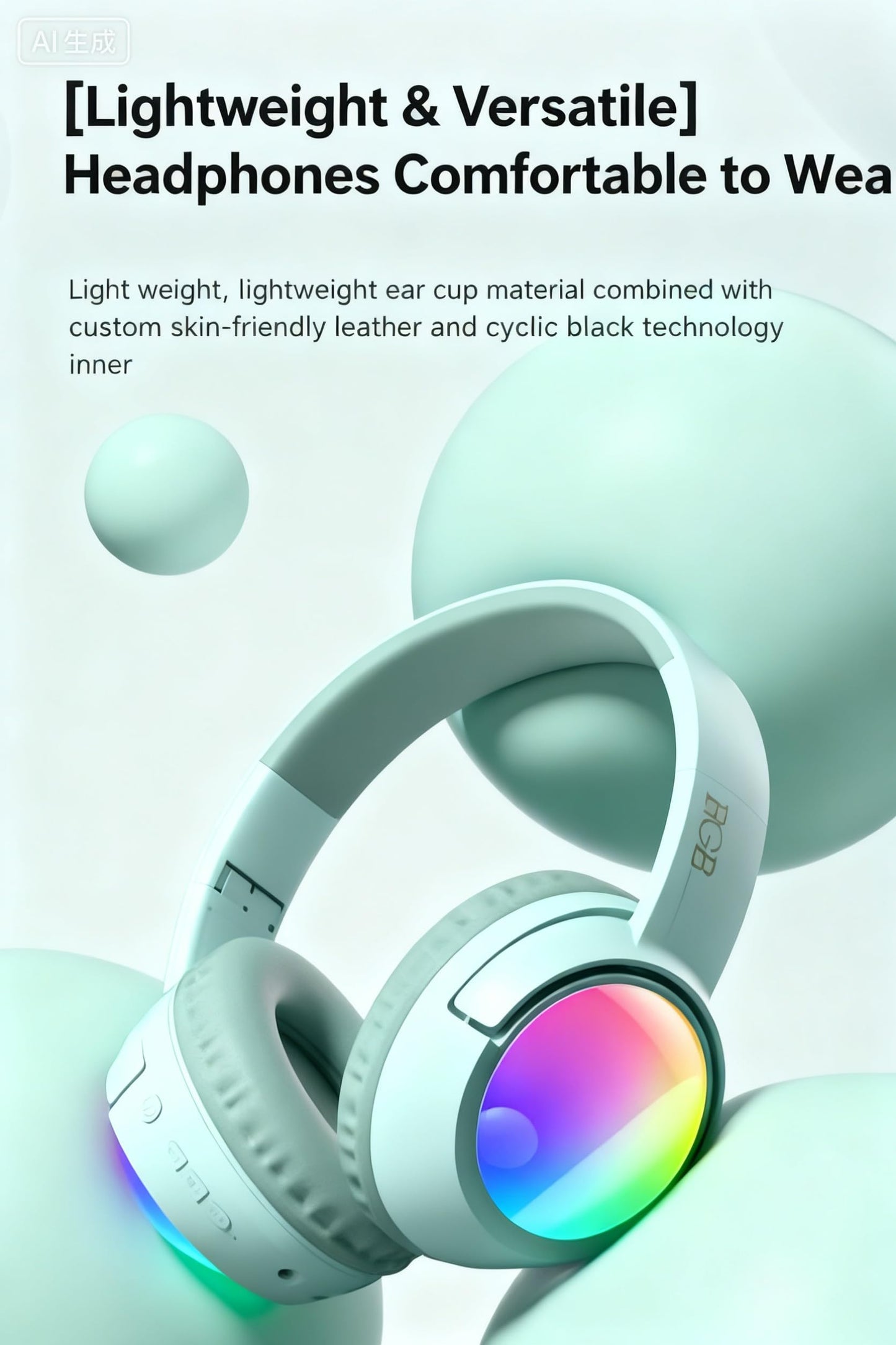 Maine New Model Over-Ear Noise-Cancelling Bluetooth Headphones