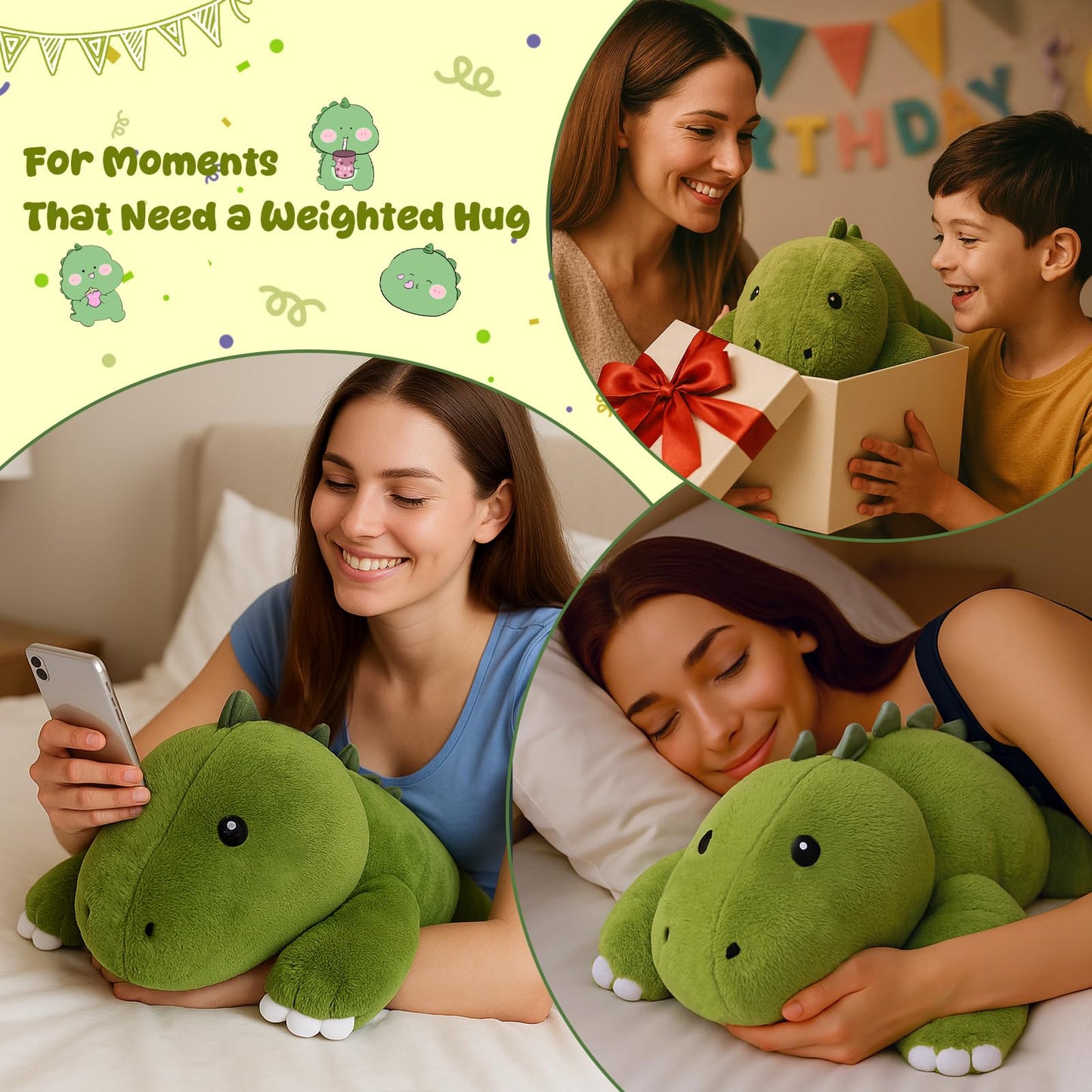 SQEQE Weighted Stuffed Animals Capybara Plush, Weighted Capybara Stuffed Animals with Turtle Backpack, Soft Pillow Toy for Kids Adults, Birthday Present & Valentines Gifts 9.8 Inch, 0.8 Lb