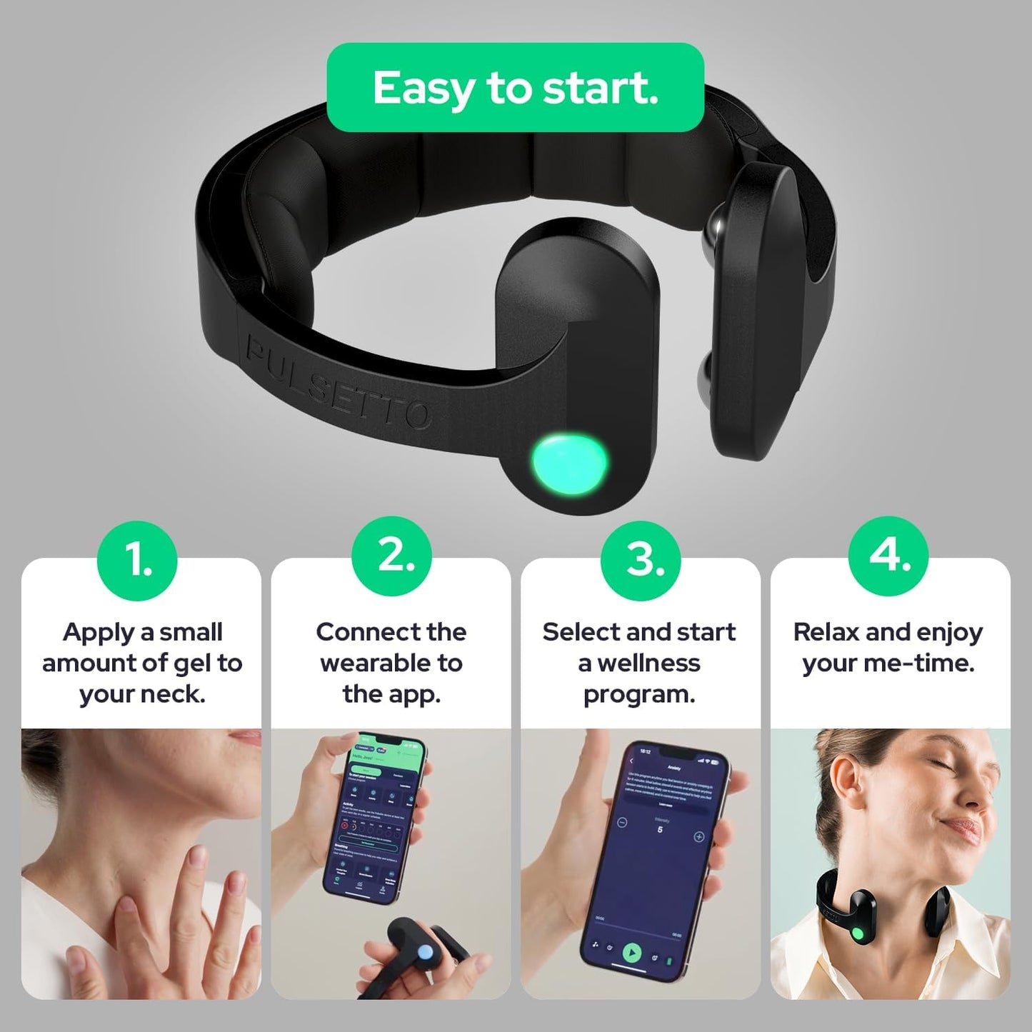 Vagus Nerve Stimulation Device for Calm, Stress & Sleep Support