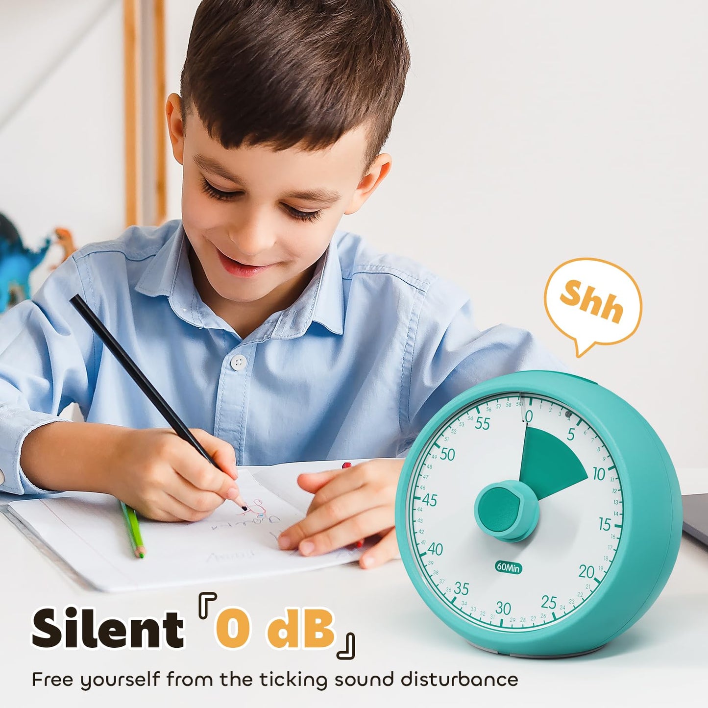 Visual Timer for Autism & ADHD Focus (60-Minute Countdown)