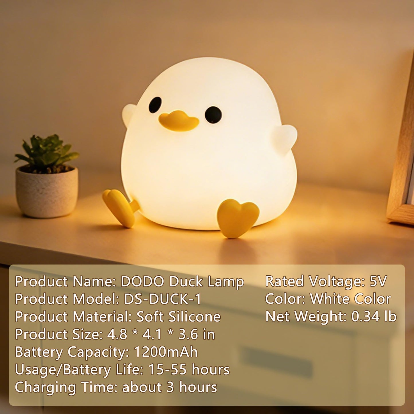 FAMIDUO Capybara Night Light for Kids,Safe Squishy Silicone Nursery Light with Timer,Dimmable & Rechargeable Touch Bedside Lamp, Cute Capybara Gifts for Boys Girls Toddlers, Baby & Kids Room Decor
