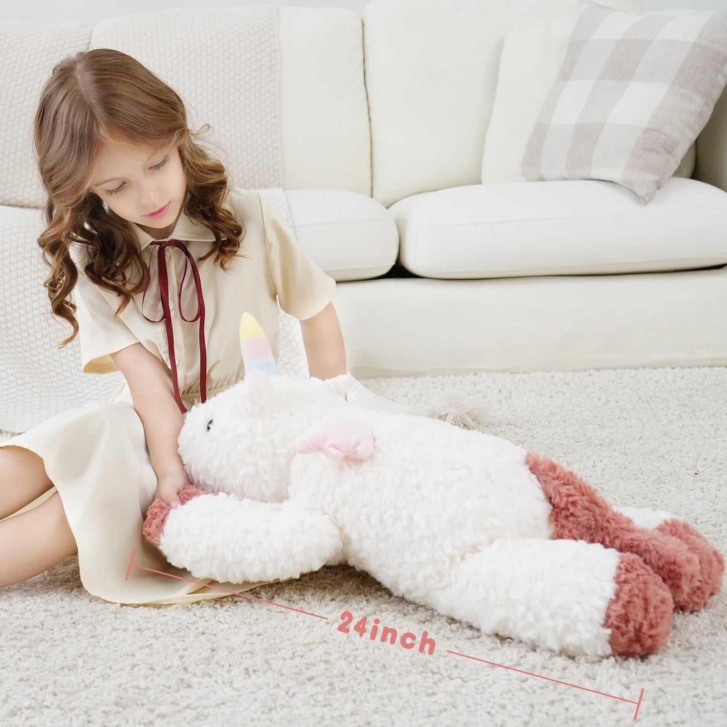 Weighted Sloth Stuffed Animal – 25 Inch, 4 lbs Plush Lying Toy for Kids and Adults – Soft and Cozy Weighted Companion for Bedtime, Gifting, and Everyday Comfort