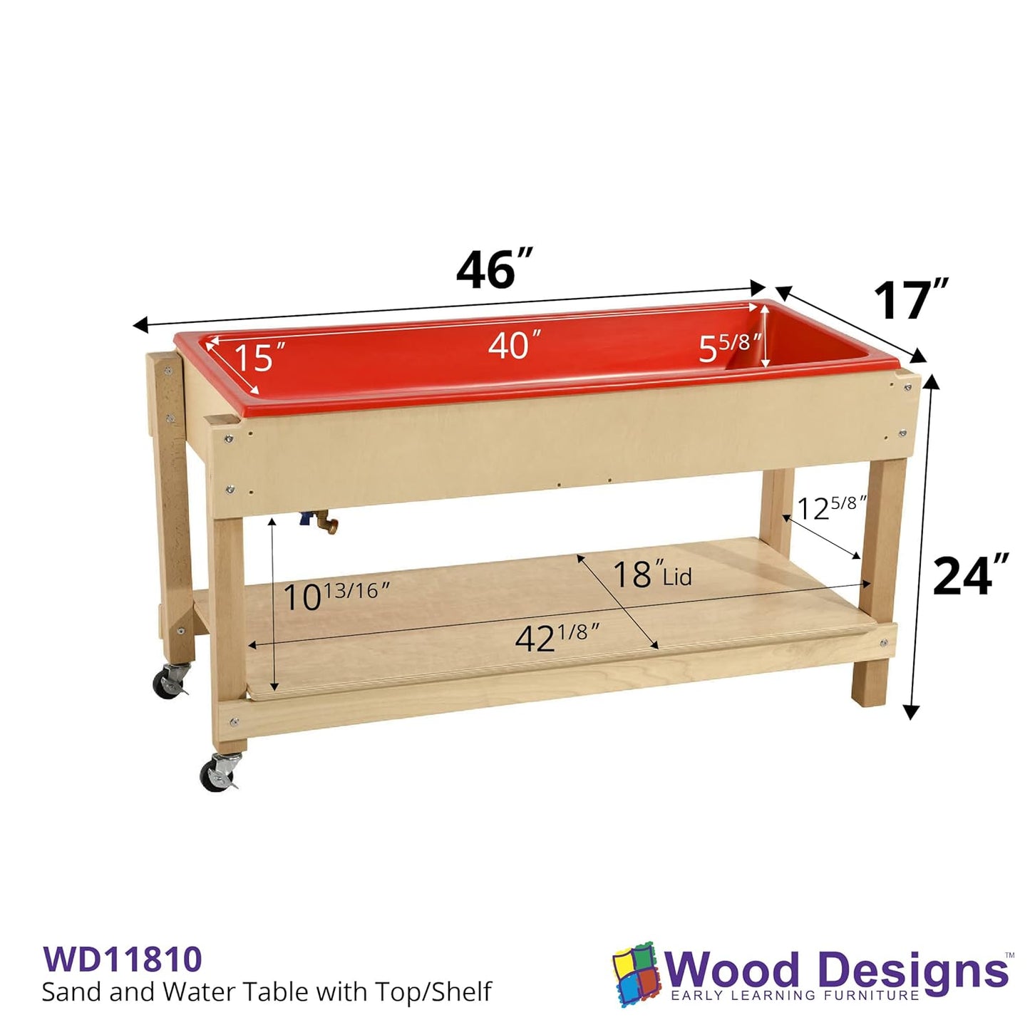 Sensory Play Table for Autism & Hands-On Learning (Sand & Water)