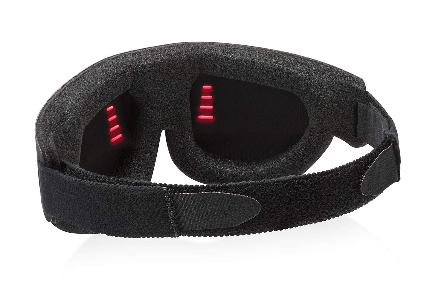 Advanced Glo to Sleep Eye Mask, Nighttime Adult Sleep Aid for Men & Women, Deep REM Sleep, Relaxation, Red & Blue Lighting, Patented Sleep Enhancement Technology Helps You Fall Asleep Quickly.